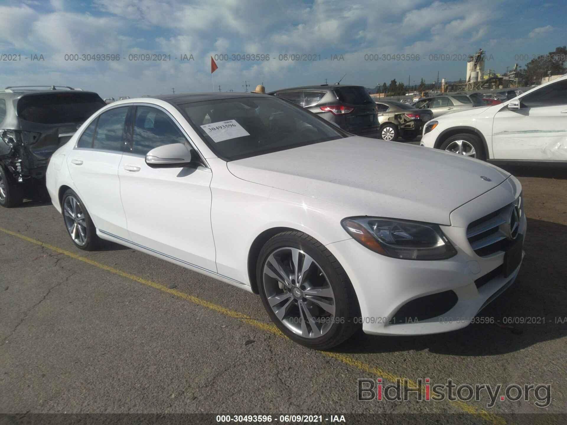 Photo 55SWF4JB4FU077057 - MERCEDES-BENZ C-CLASS 2015