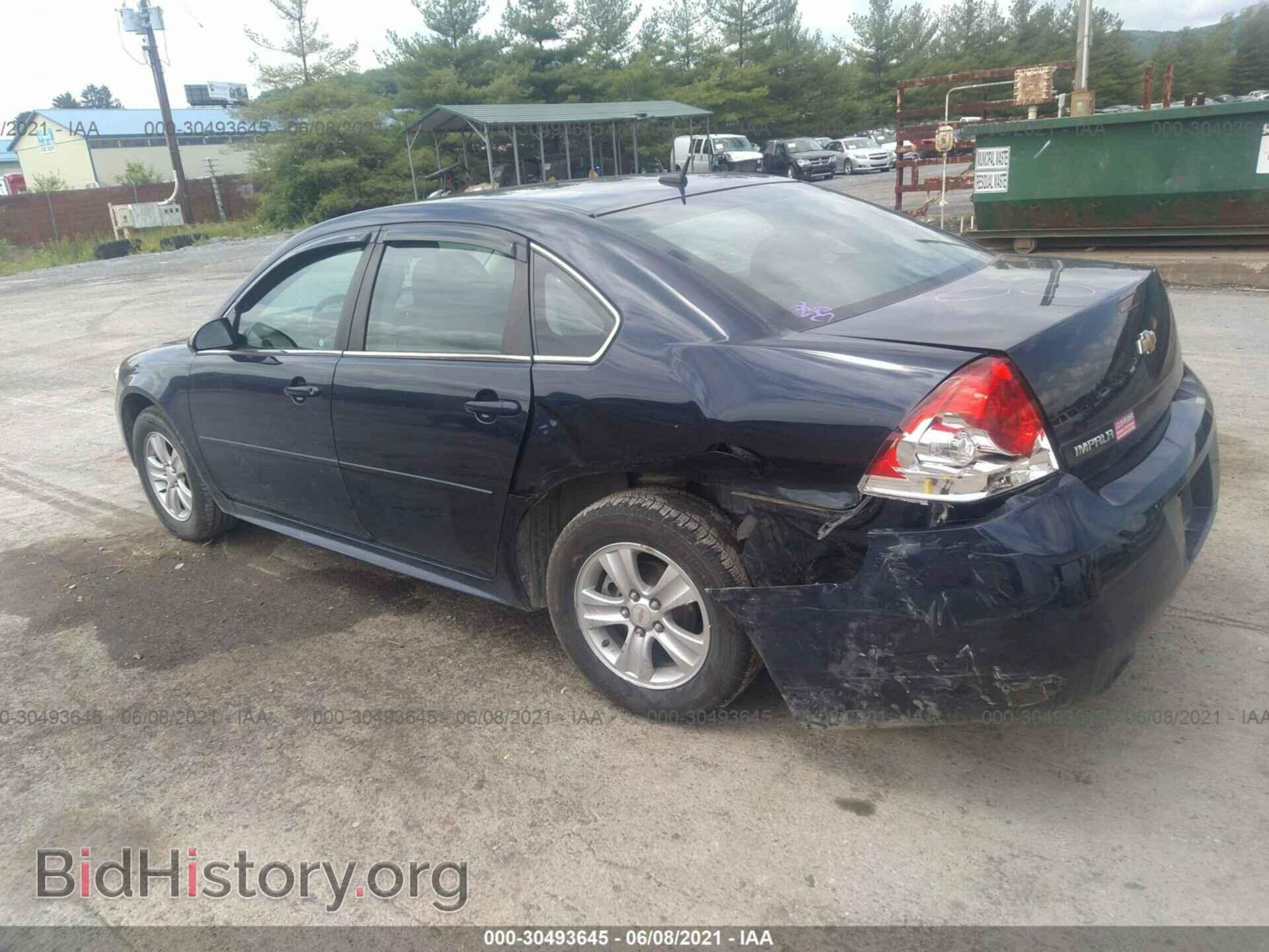 2012 CHEVROLET IMPALA - VIN: 2G1WA5E38C1169711 - Фото 3