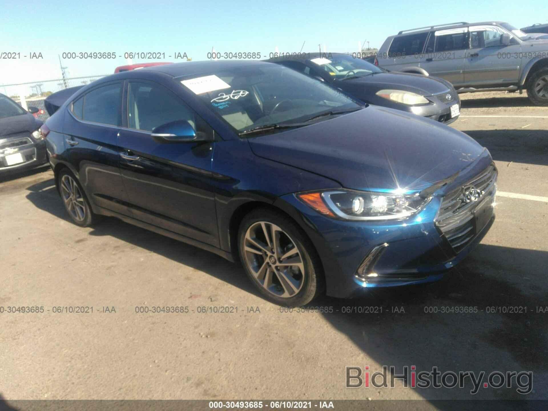 Photo 5NPD84LF6HH013450 - HYUNDAI ELANTRA 2017