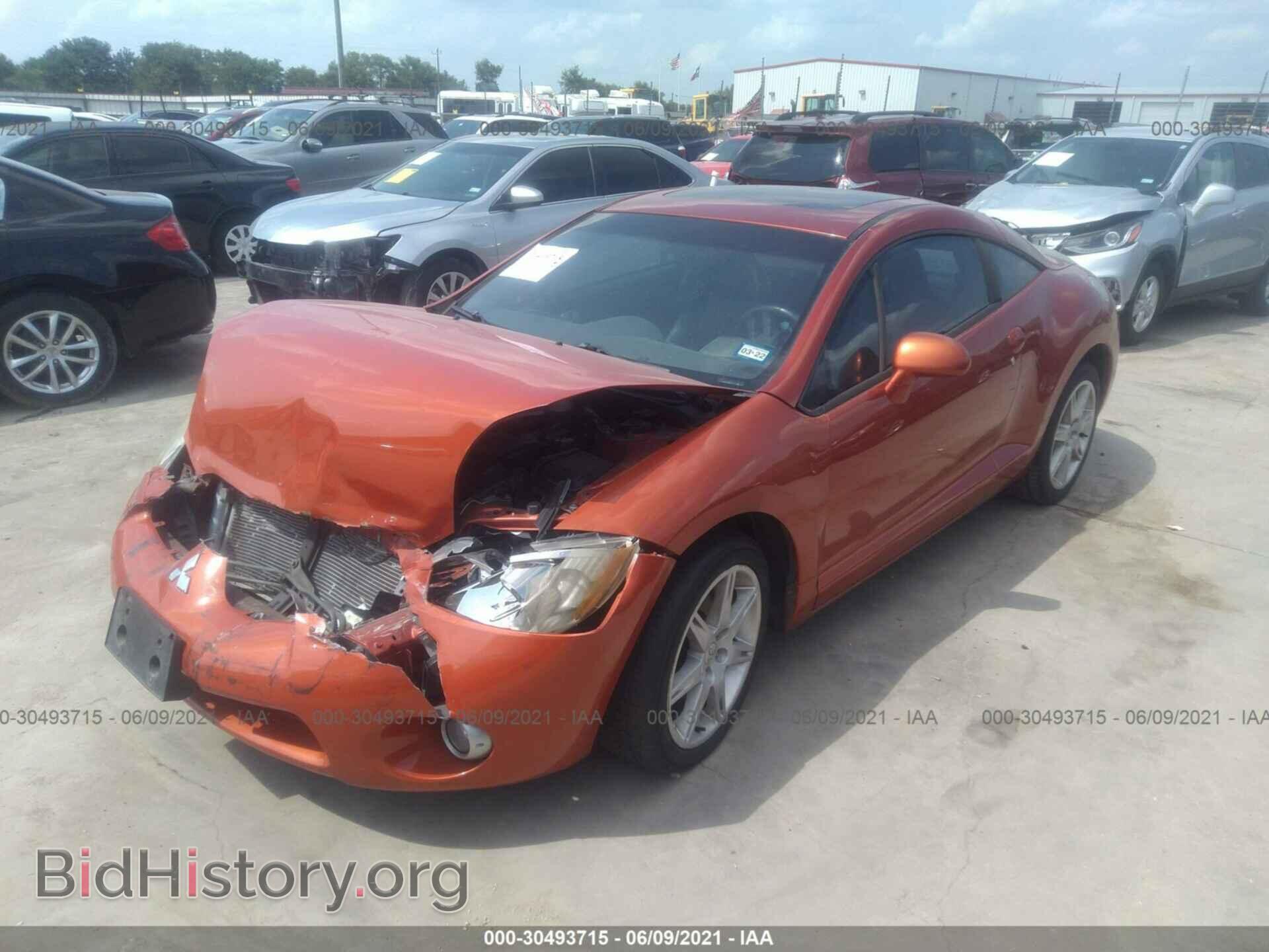 2007 MITSUBISHI ECLIPSE - VIN: 4A3AK34T17E010177 - Photo 2