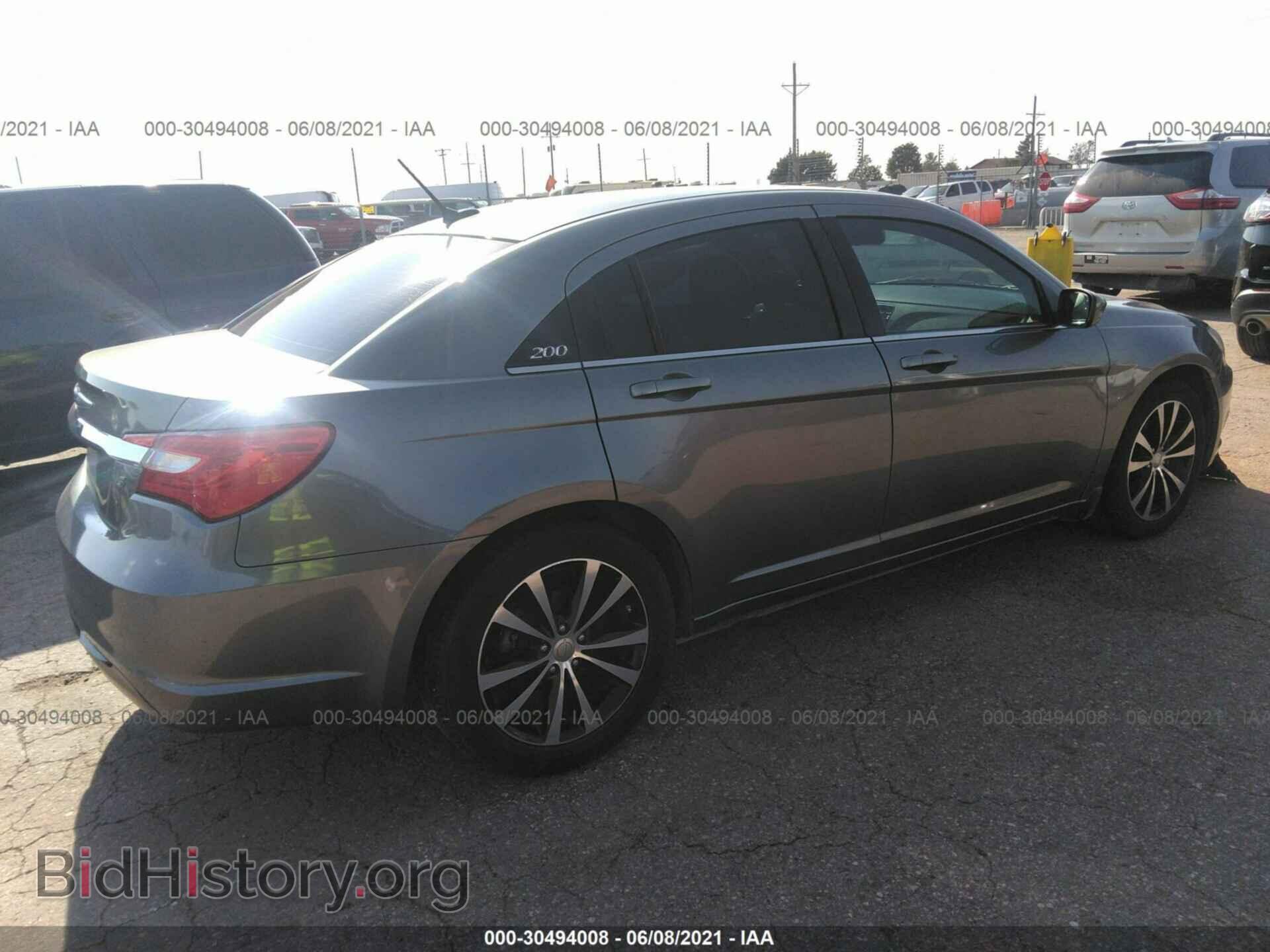 2012 CHRYSLER 200 - VIN: 1C3CCBBG6CN307307 - Фото 4