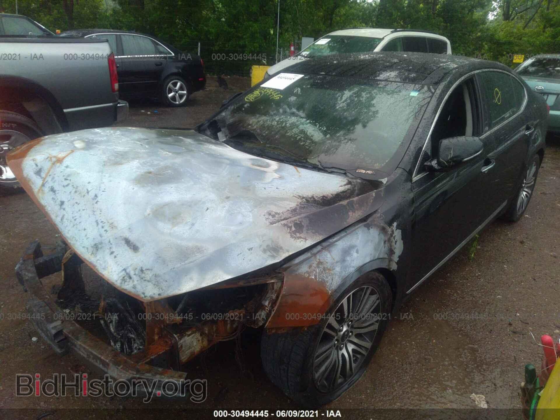 2014 KIA CADENZA - VIN: KNALN4D70E5128565 - Фото 2