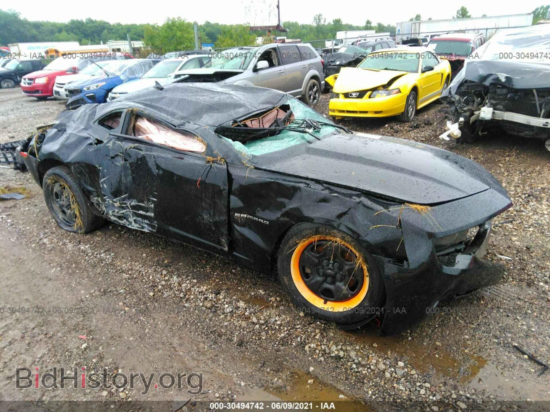 Photo 2G1FA1E38D9188836 - CHEVROLET CAMARO 2013