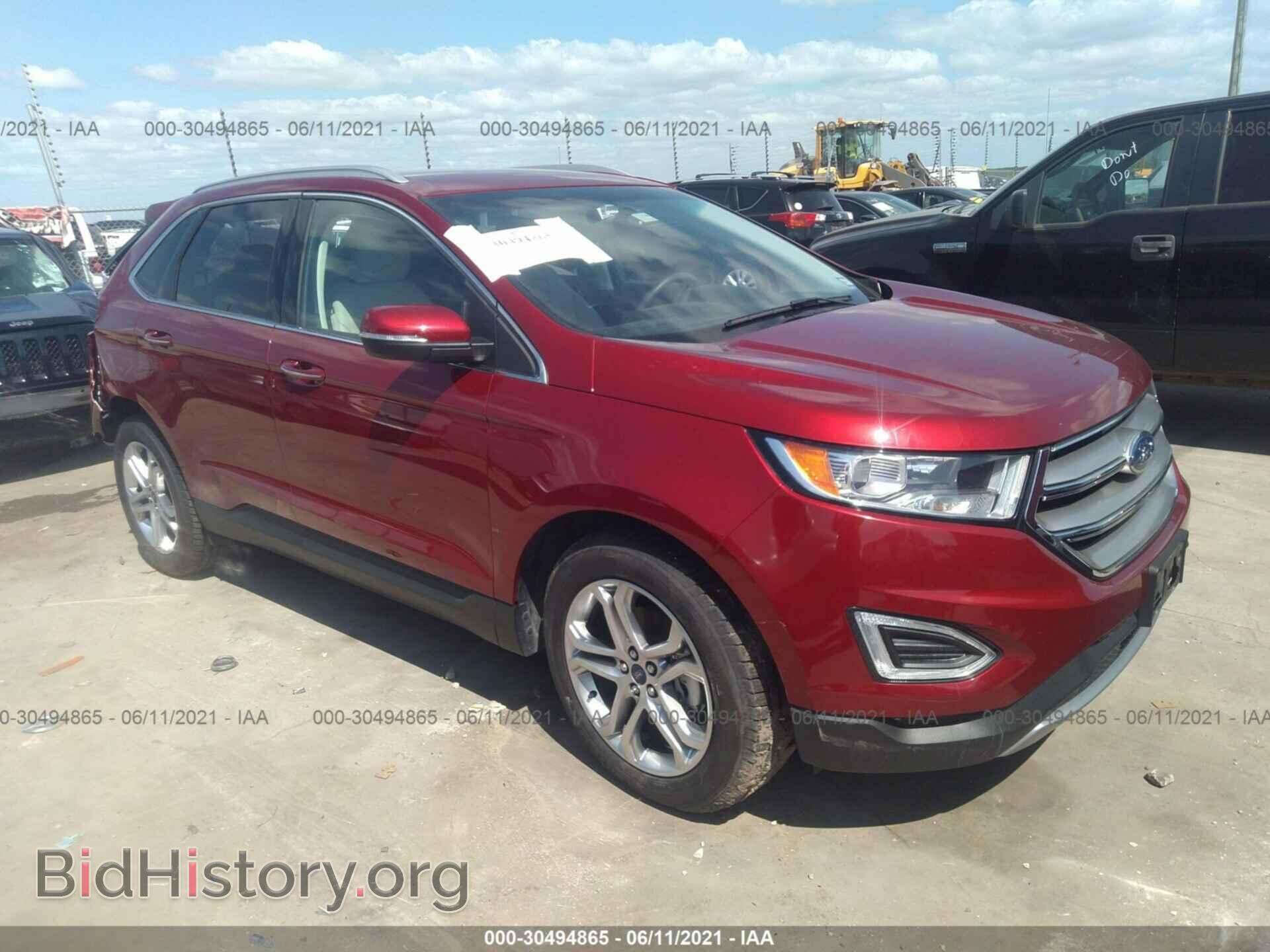 Photo 2FMTK3K95FBB91633 - FORD EDGE 2015