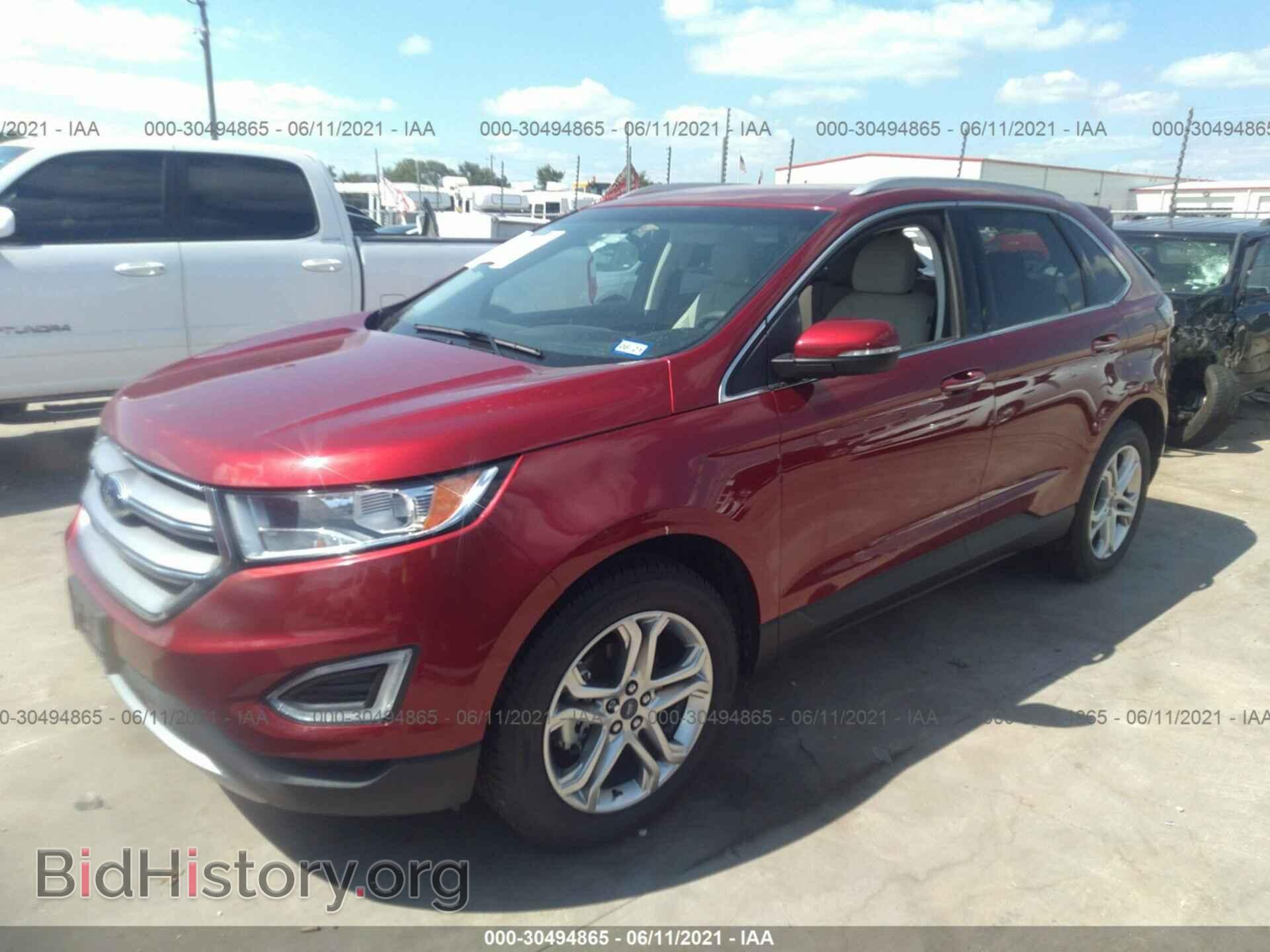2015 FORD EDGE - VIN: 2FMTK3K95FBB91633 - Photo 2