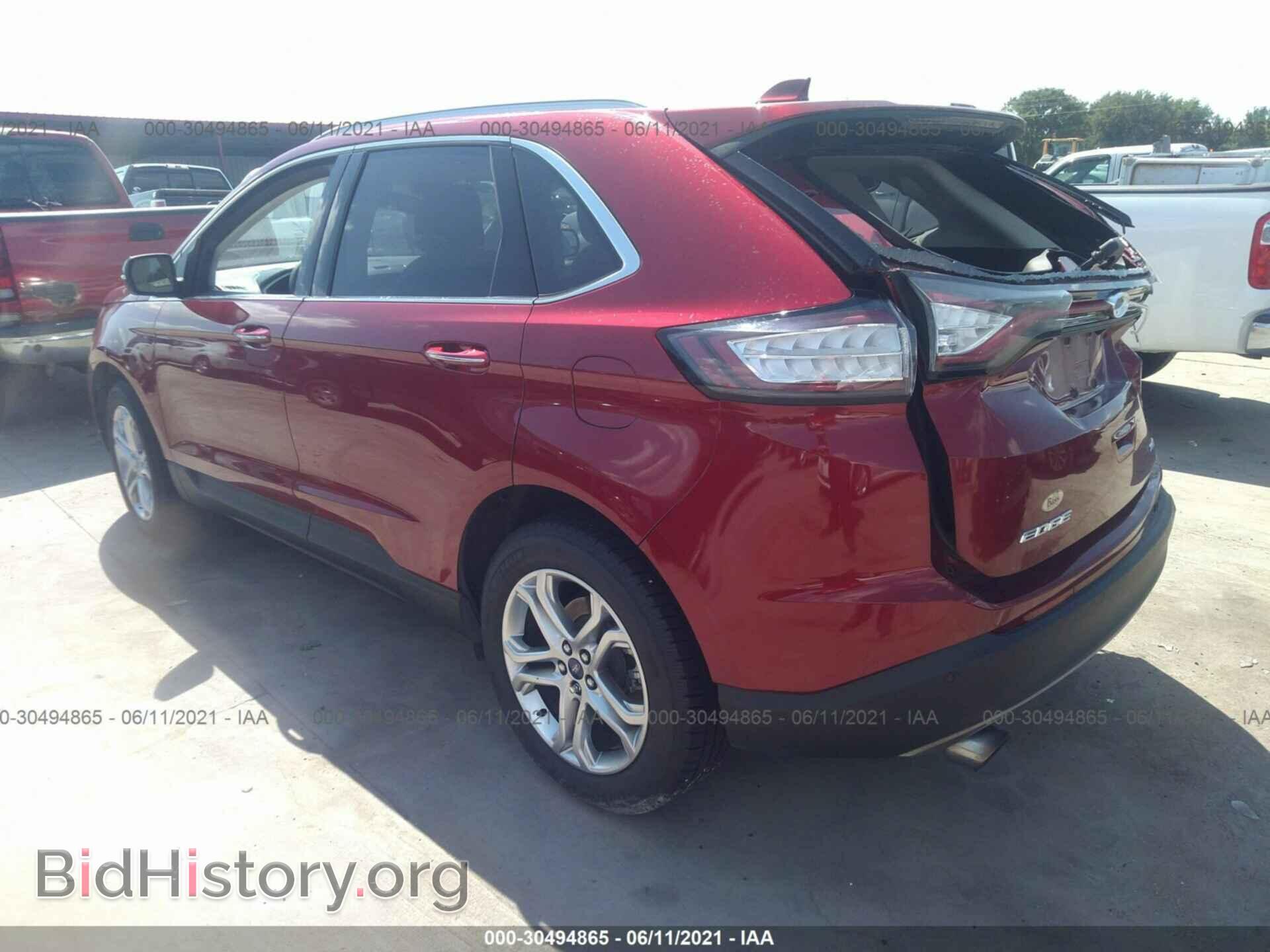 2015 FORD EDGE - VIN: 2FMTK3K95FBB91633 - Photo 3