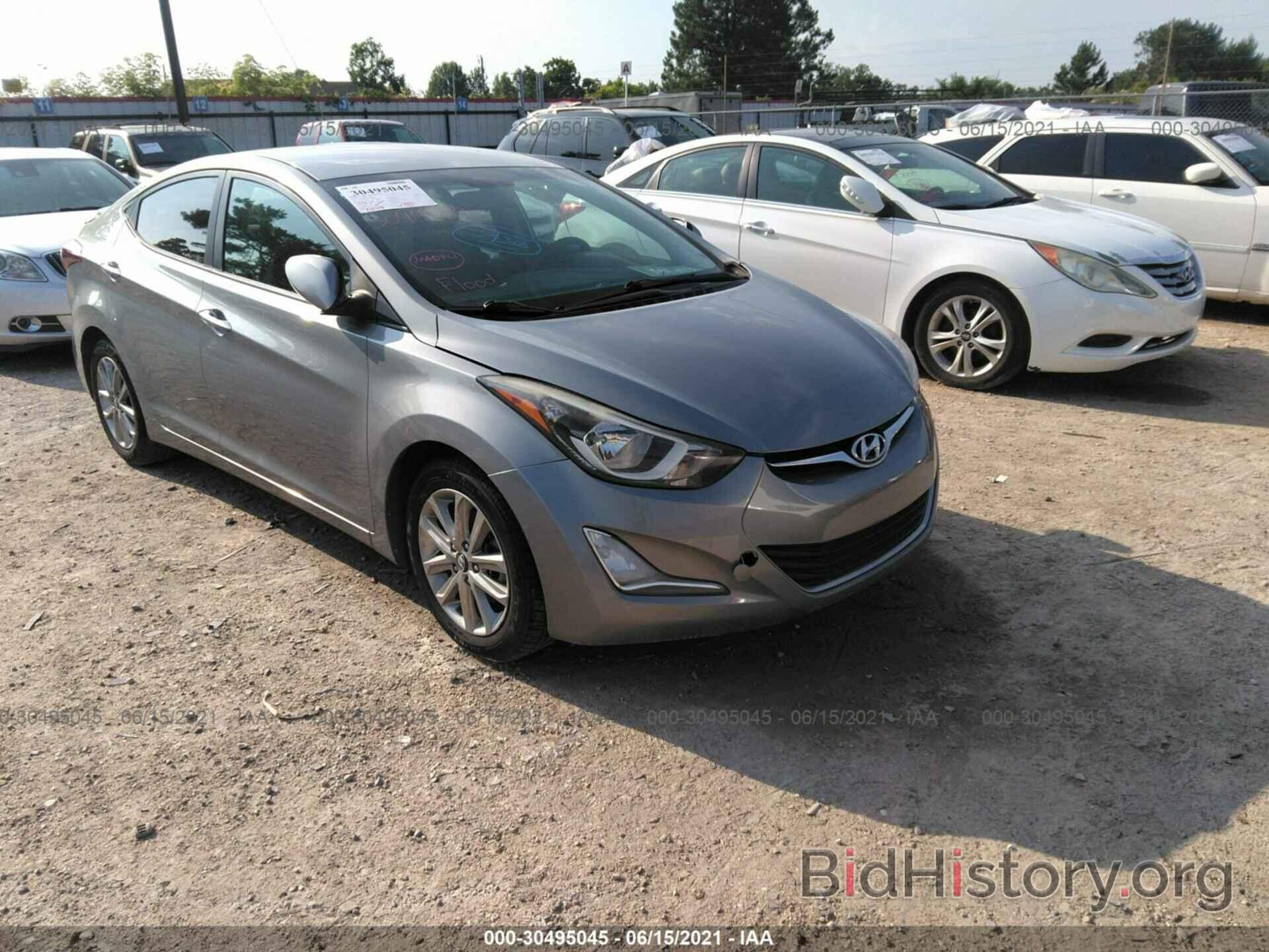 Фотография KMHDH4AE0EU184282 - HYUNDAI ELANTRA 2014