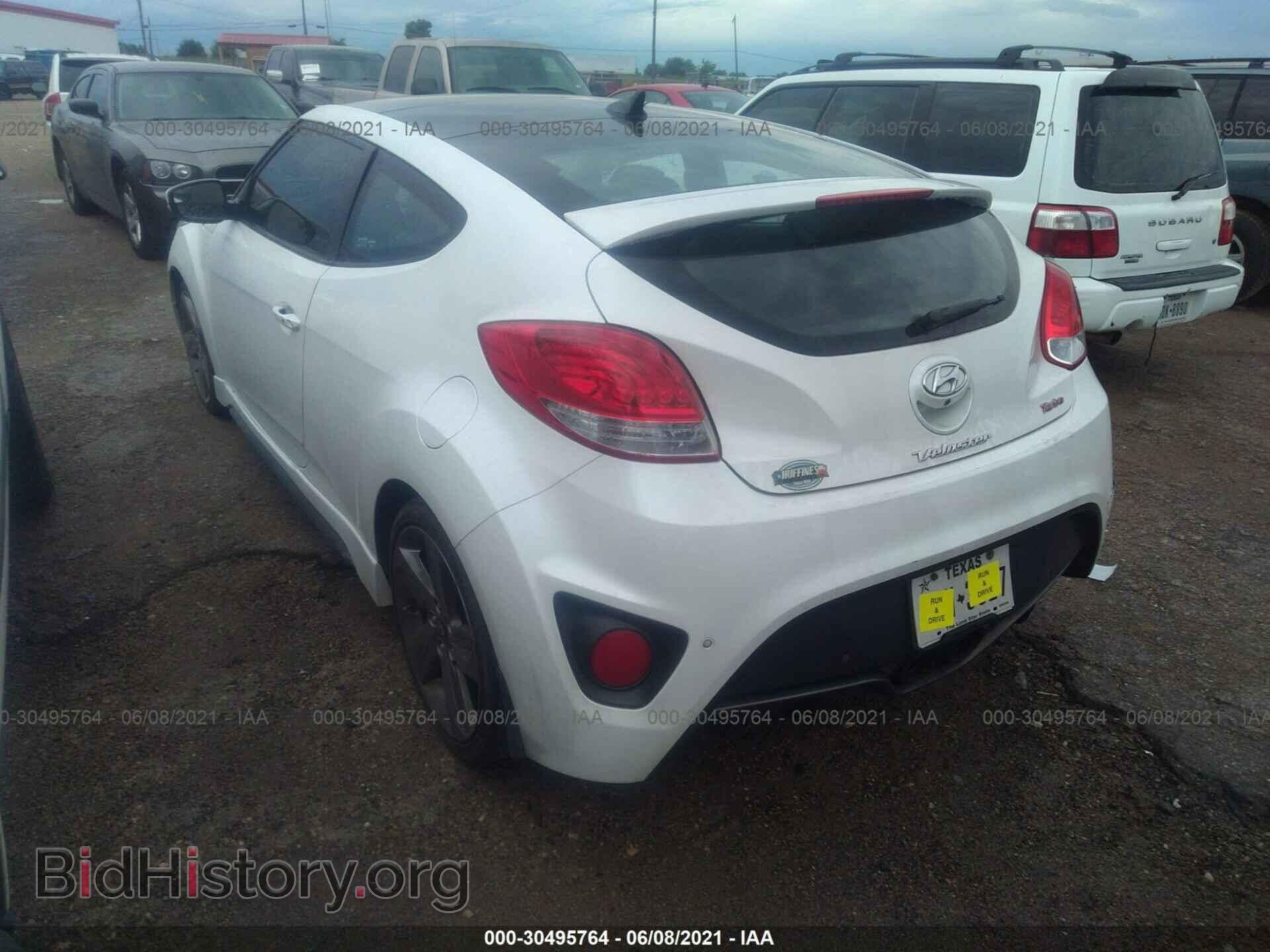 2014 HYUNDAI VELOSTER - VIN: KMHTC6AEXEU210652 - Фото 3