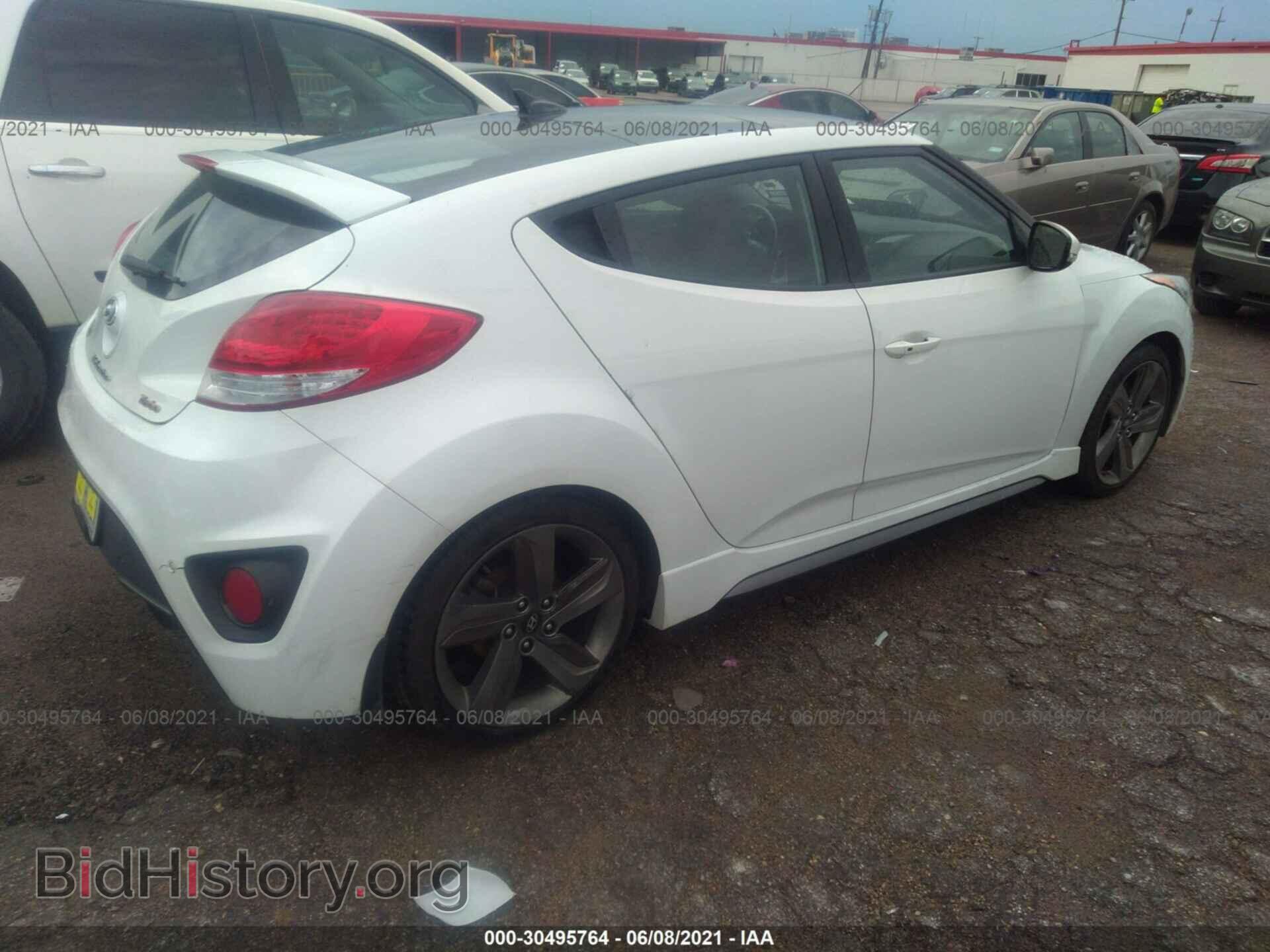 2014 HYUNDAI VELOSTER - VIN: KMHTC6AEXEU210652 - Фото 4