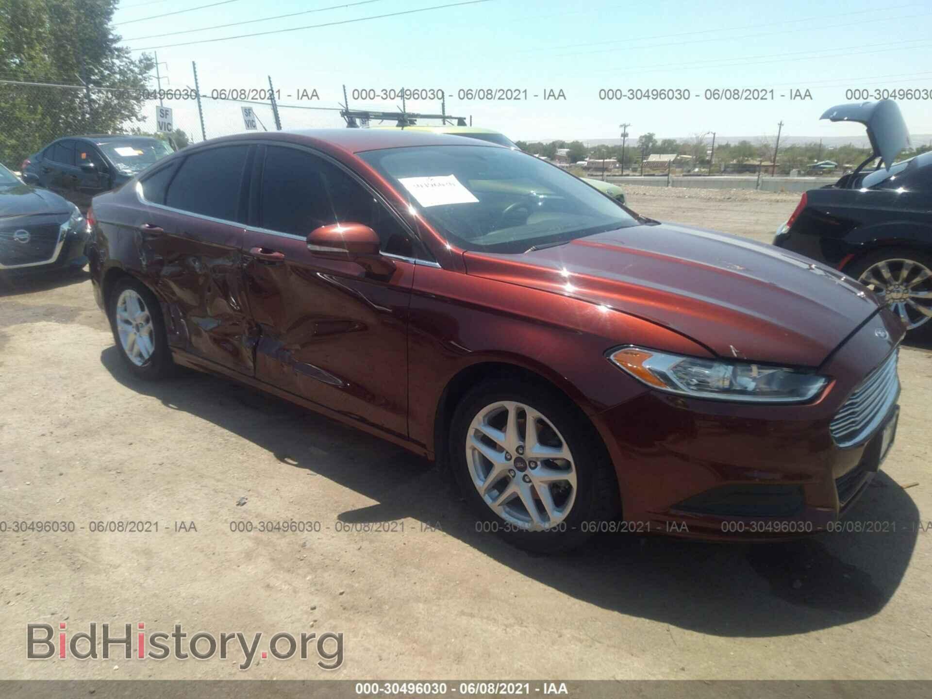 Фотография 3FA6P0H77GR133605 - FORD FUSION 2016