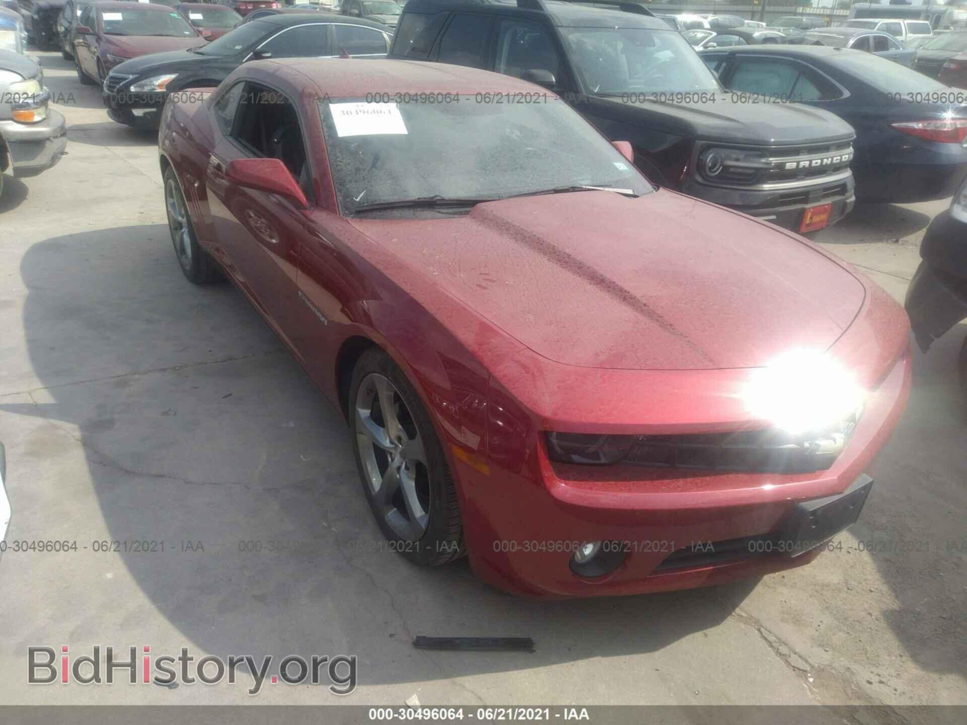 Photo 2G1FC1E35D9204405 - CHEVROLET CAMARO 2013