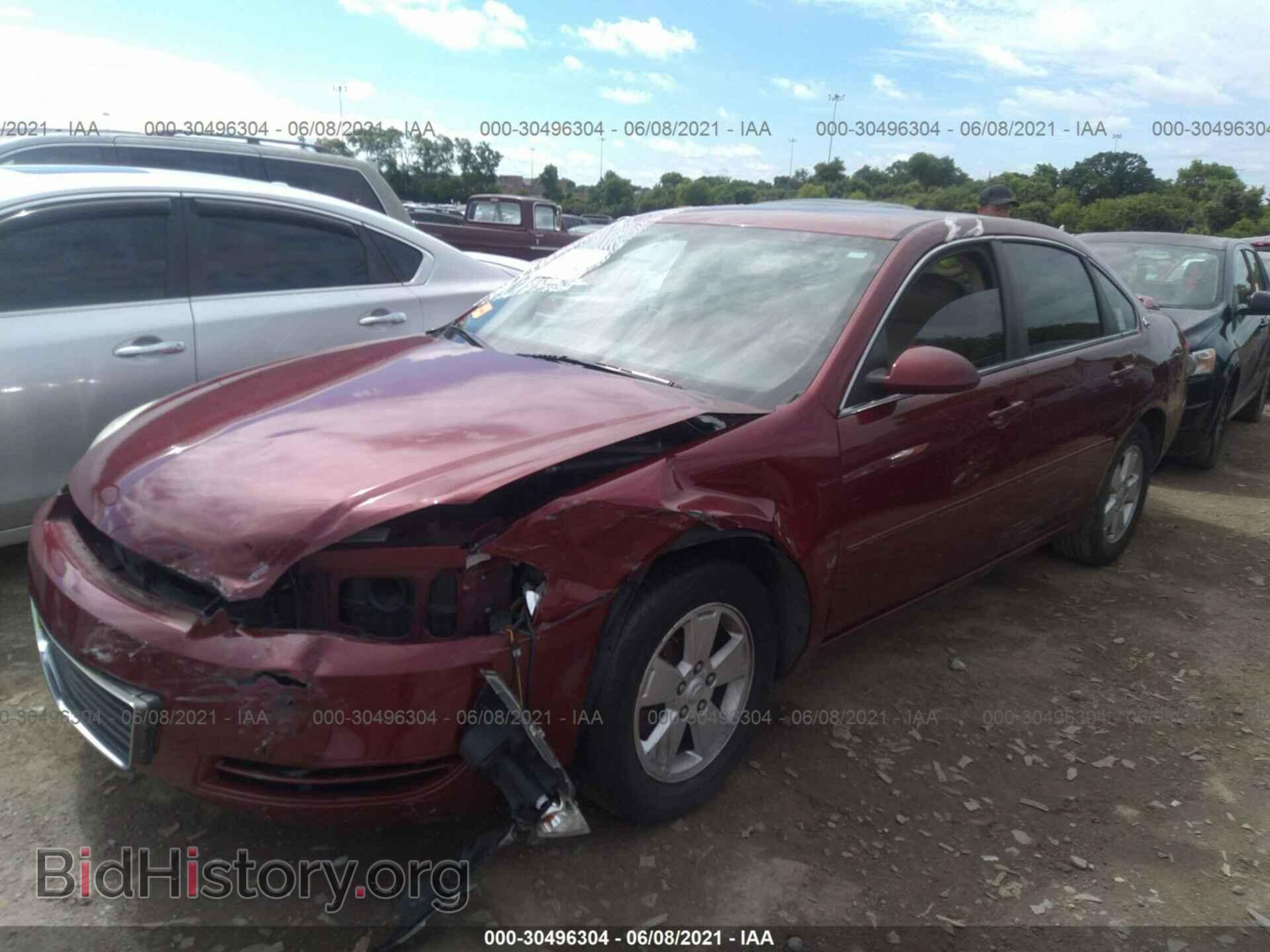 2008 CHEVROLET IMPALA - VIN: 2G1WT58K189258395 - Фото 2