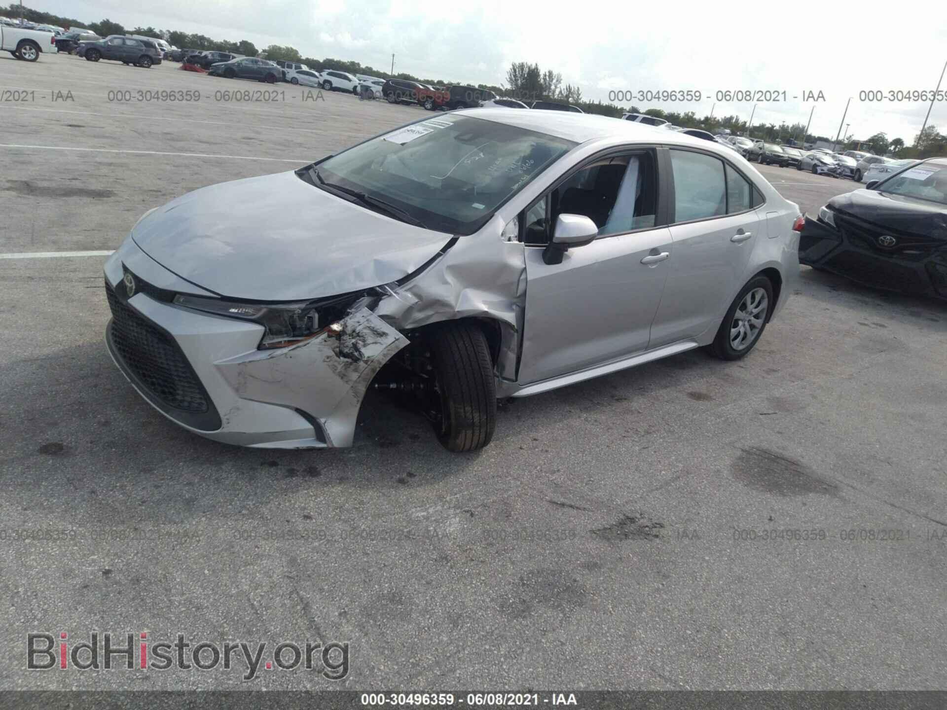 2021 TOYOTA COROLLA - VIN: 5YFEPMAE8MP180021 - Фото 2