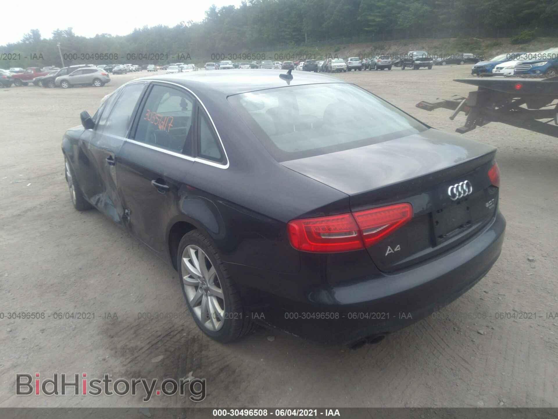 2013 AUDI A4 - VIN: WAUFFAFL3DN028400 - Photo 3