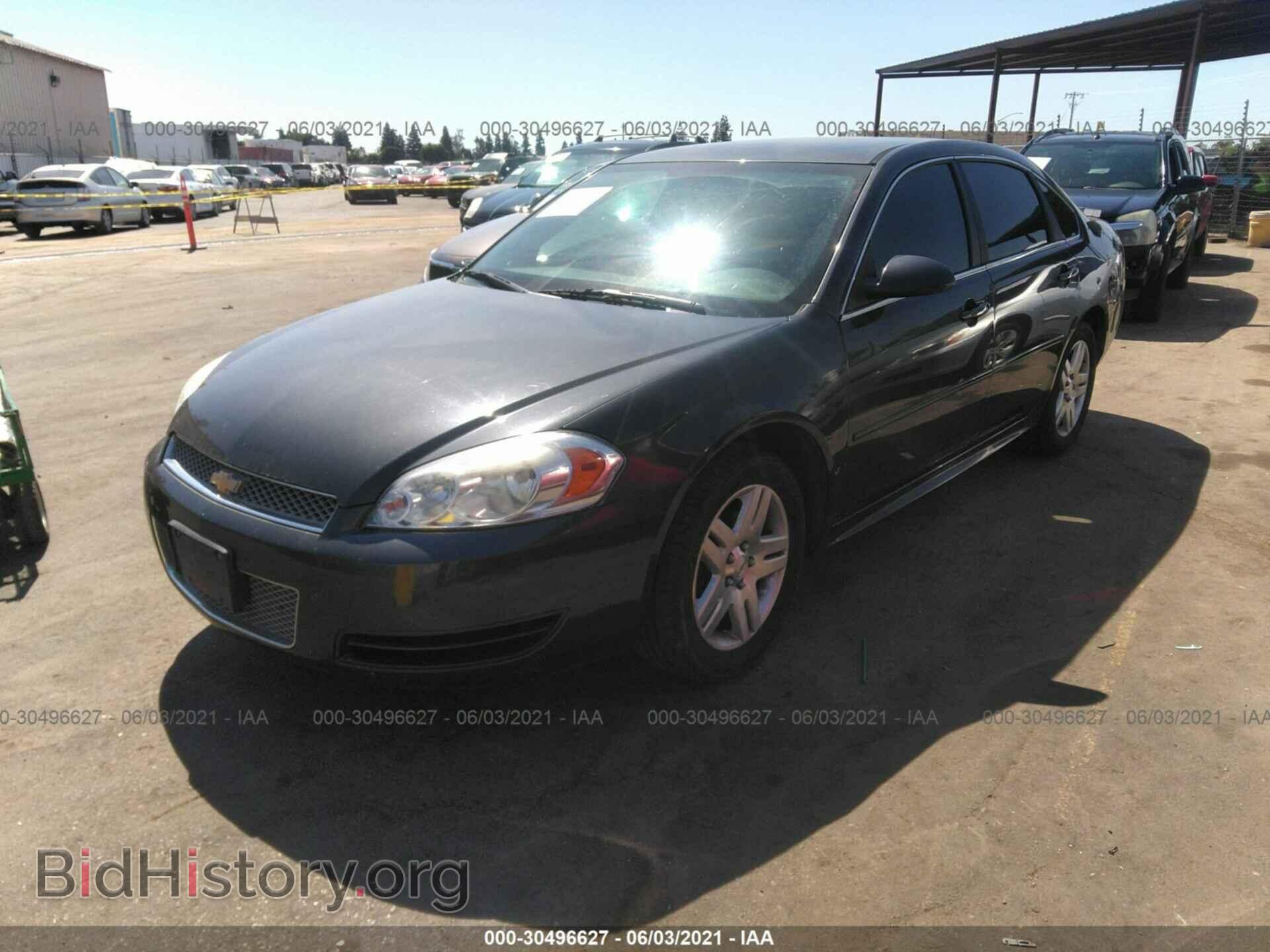 2012 CHEVROLET IMPALA - VIN: 2G1WG5E37C1336493 - Фото 2
