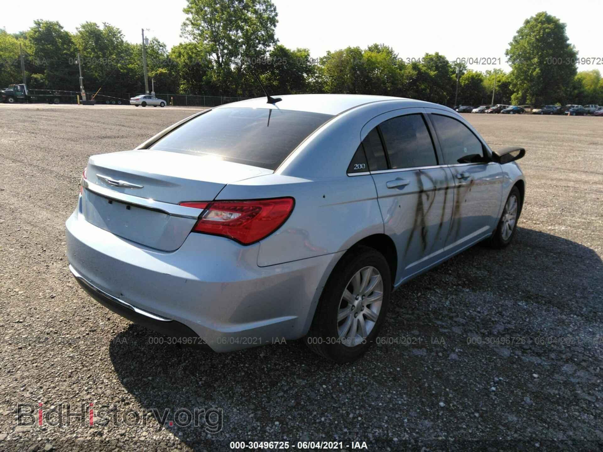 2013 CHRYSLER 200 - VIN: 1C3CCBBB4DN744504 - Фото 4