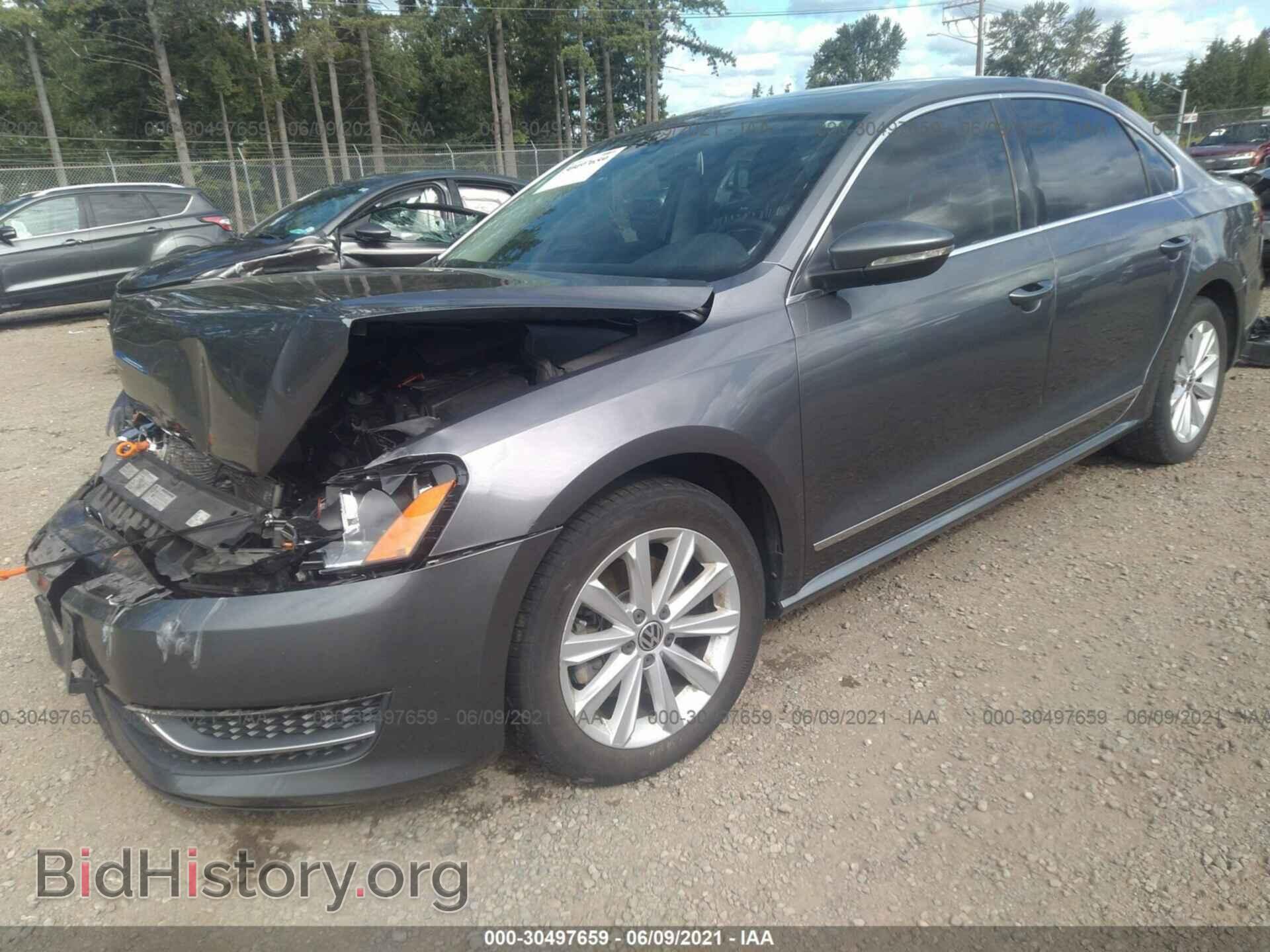 2012 VOLKSWAGEN PASSAT - VIN: 1VWCH7A39CC038026 - Фото 2