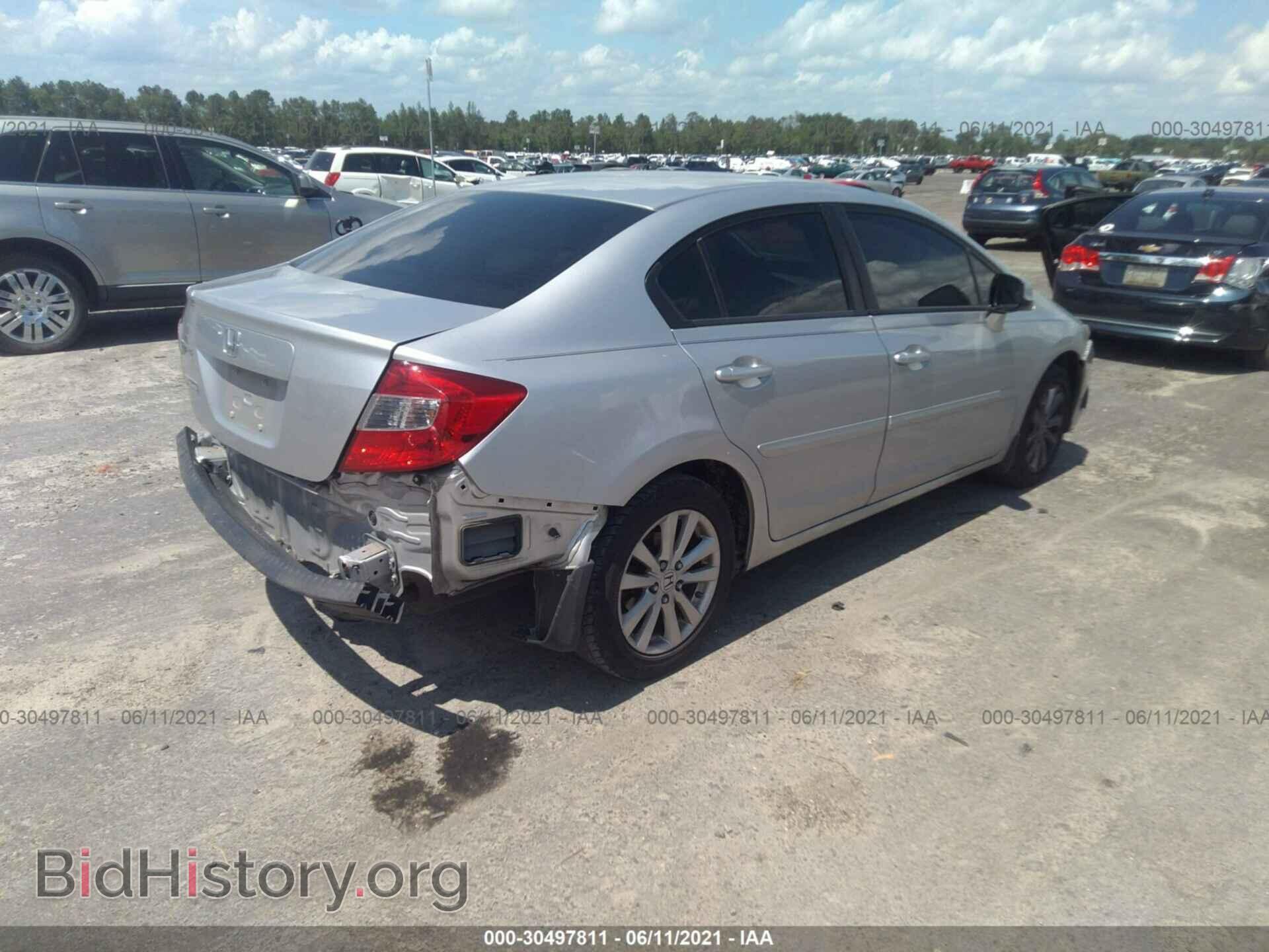2012 HONDA CIVIC SDN - VIN: 19XFB2F87CE104493 - Фото 4