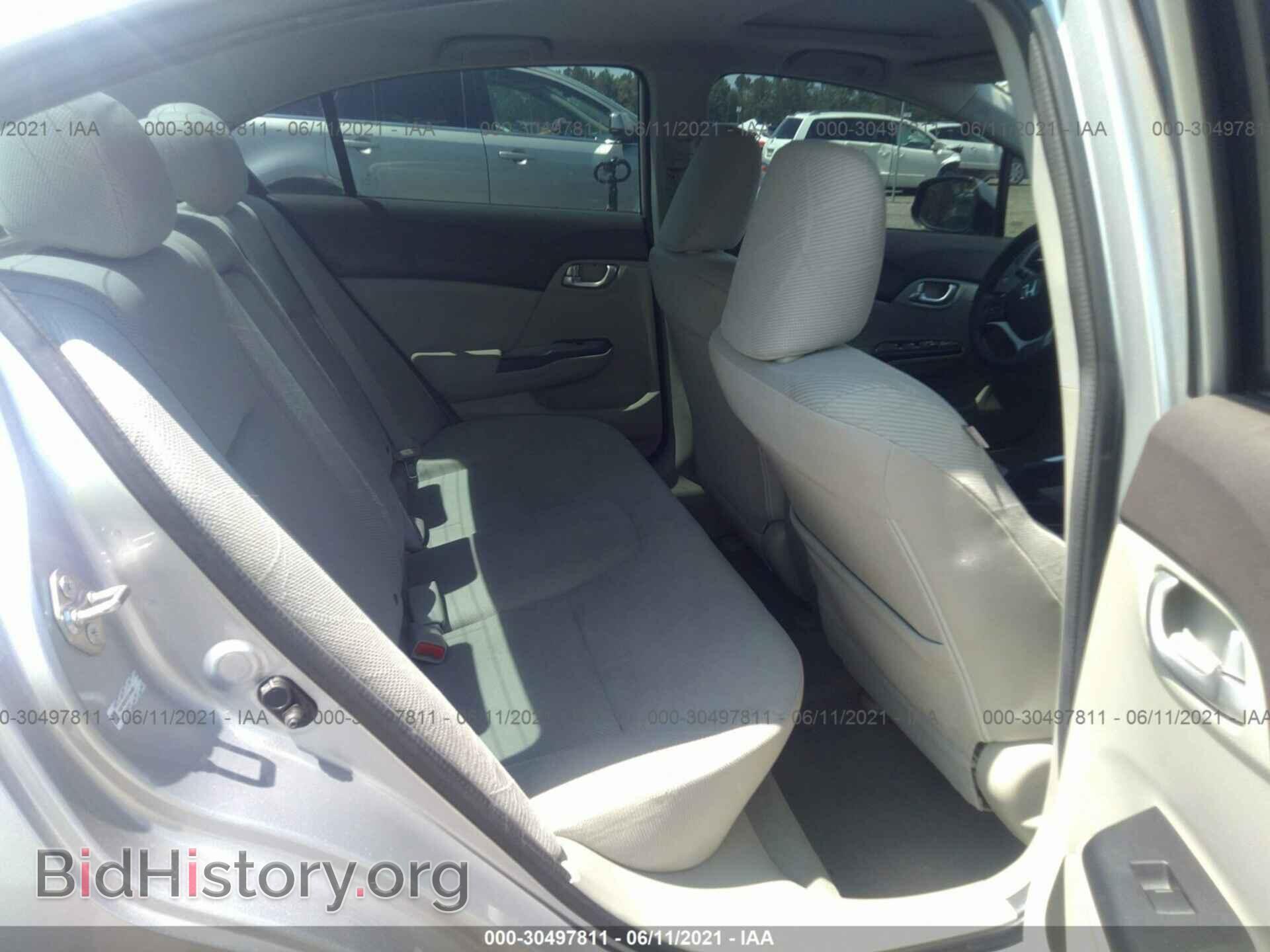 2012 HONDA CIVIC SDN - VIN: 19XFB2F87CE104493 - Фото 8