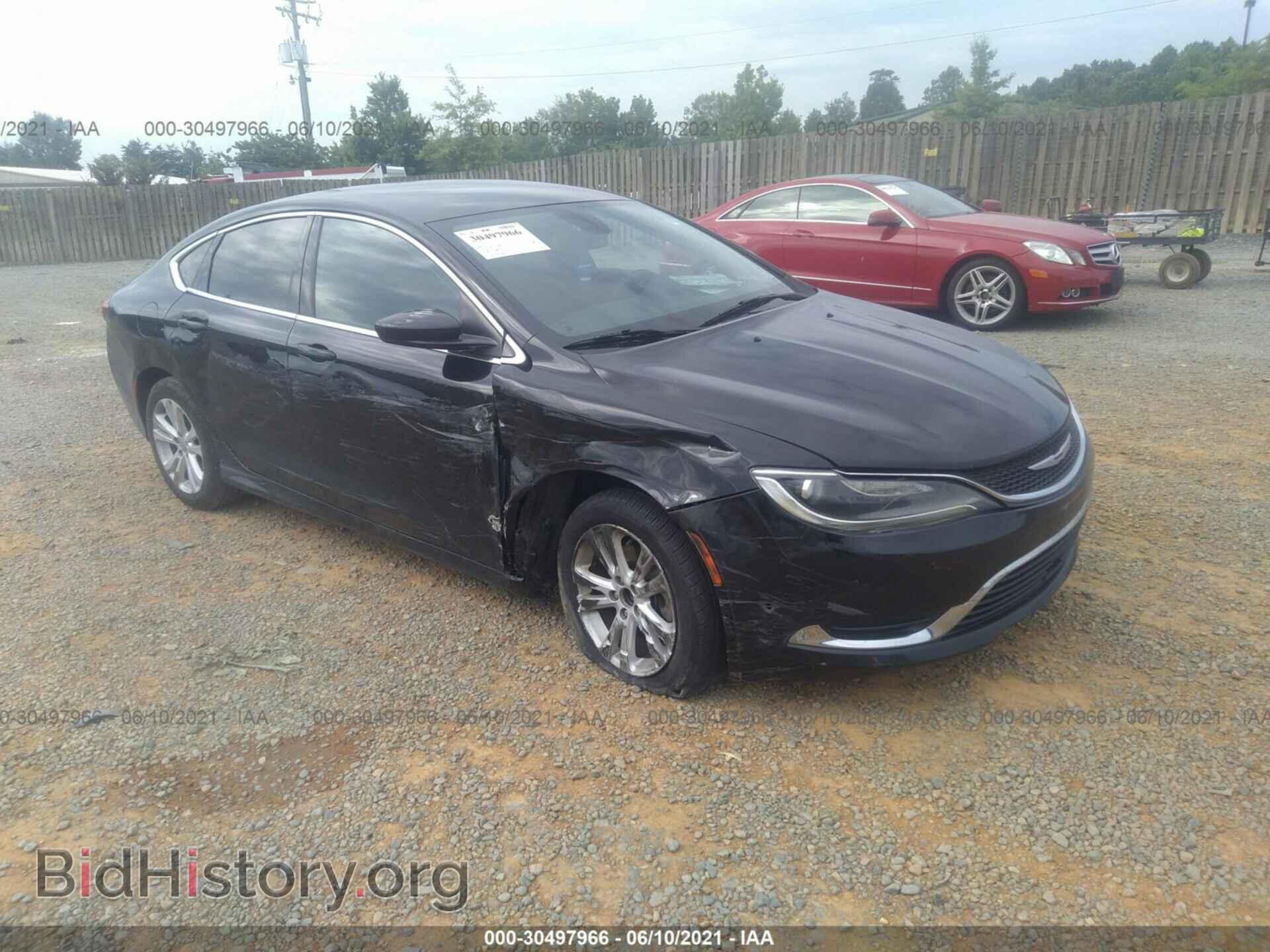 Фотография 1C3CCCAB8GN144712 - CHRYSLER 200 2016