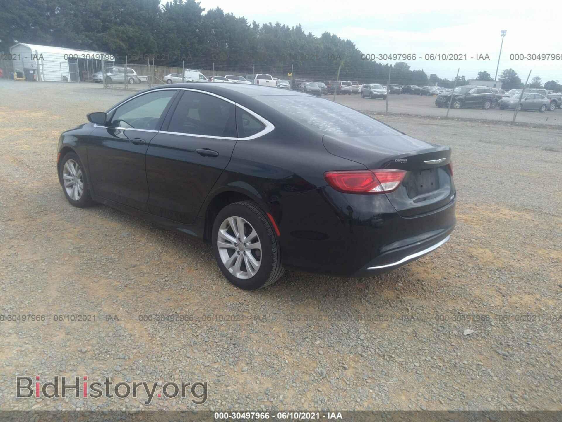 2016 CHRYSLER 200 - VIN: 1C3CCCAB8GN144712 - Фото 3