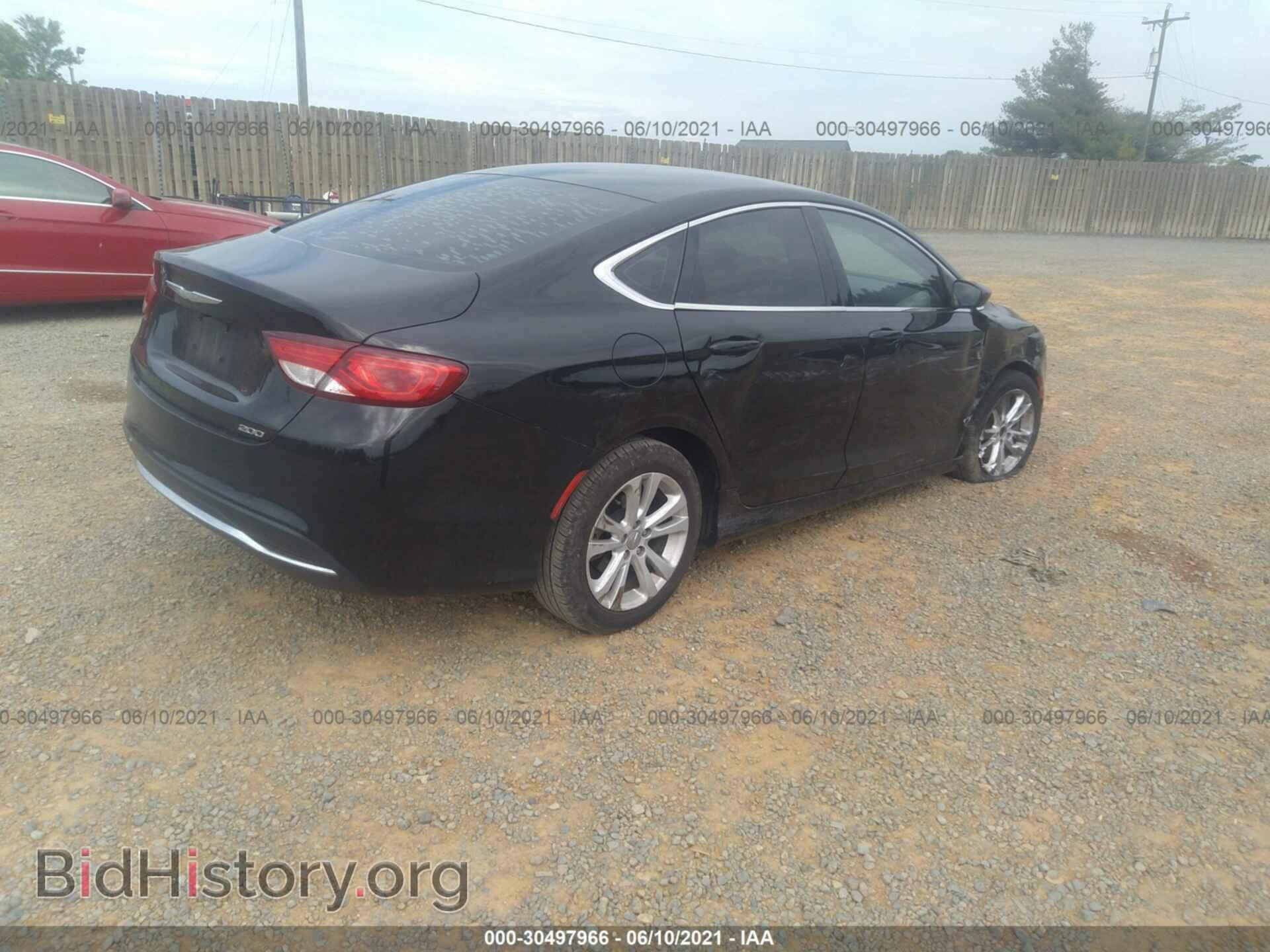 2016 CHRYSLER 200 - VIN: 1C3CCCAB8GN144712 - Фото 4