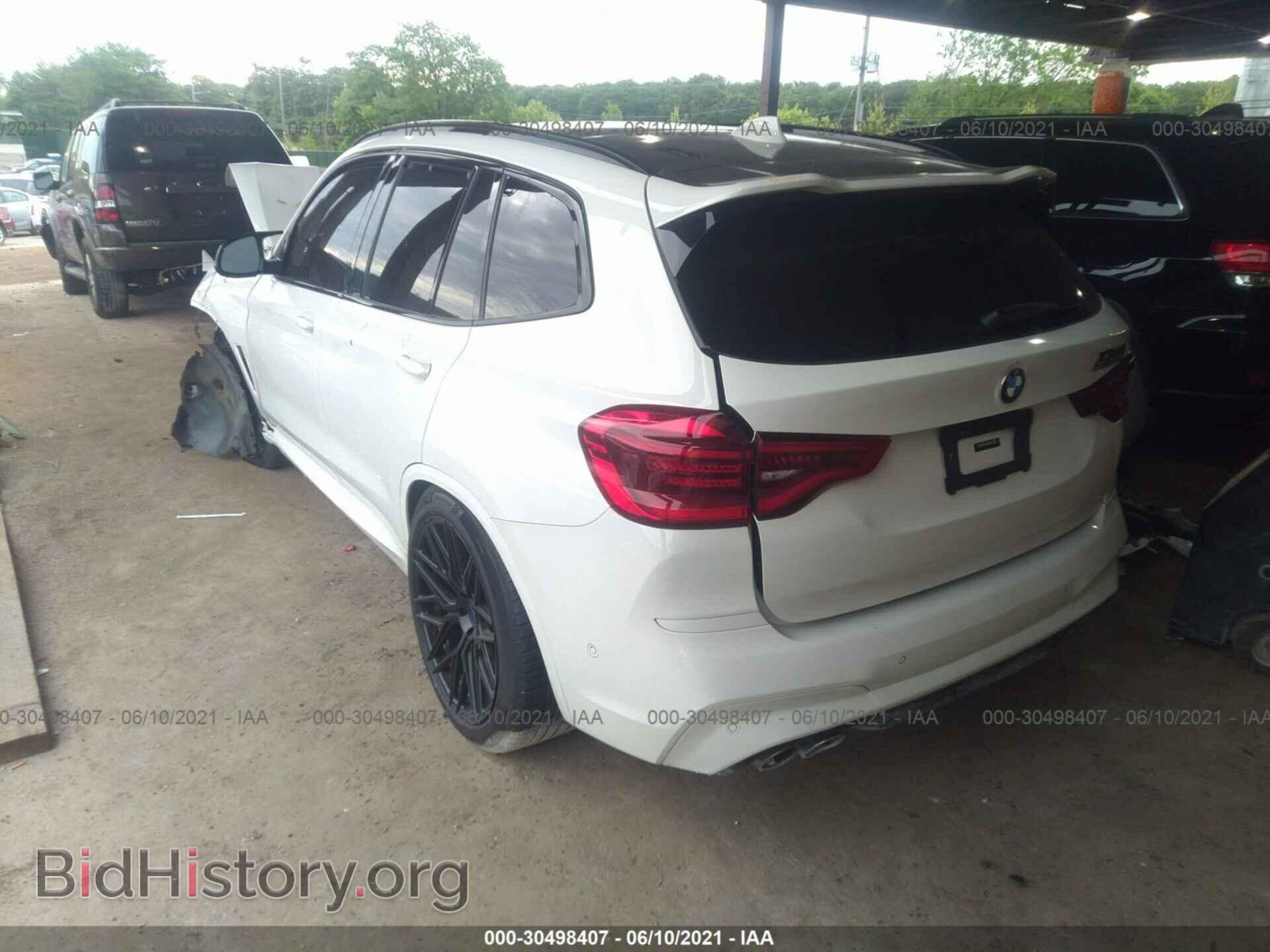 2021 BMW X3 M - VIN: 5YMTS0C07M9F00011 - Фото 3