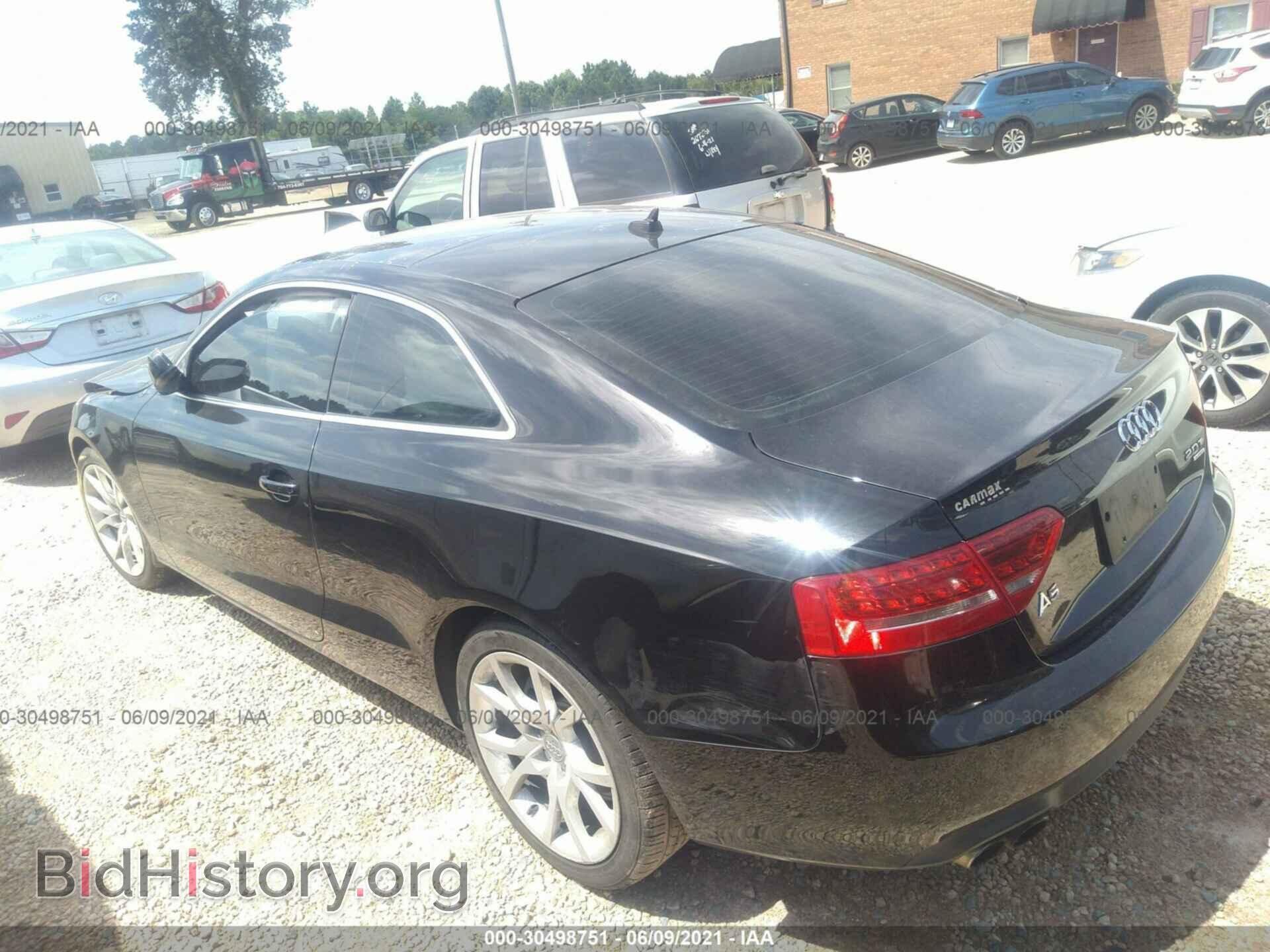 2012 AUDI A5 - VIN: WAULFAFR4CA005625 - Фото 3