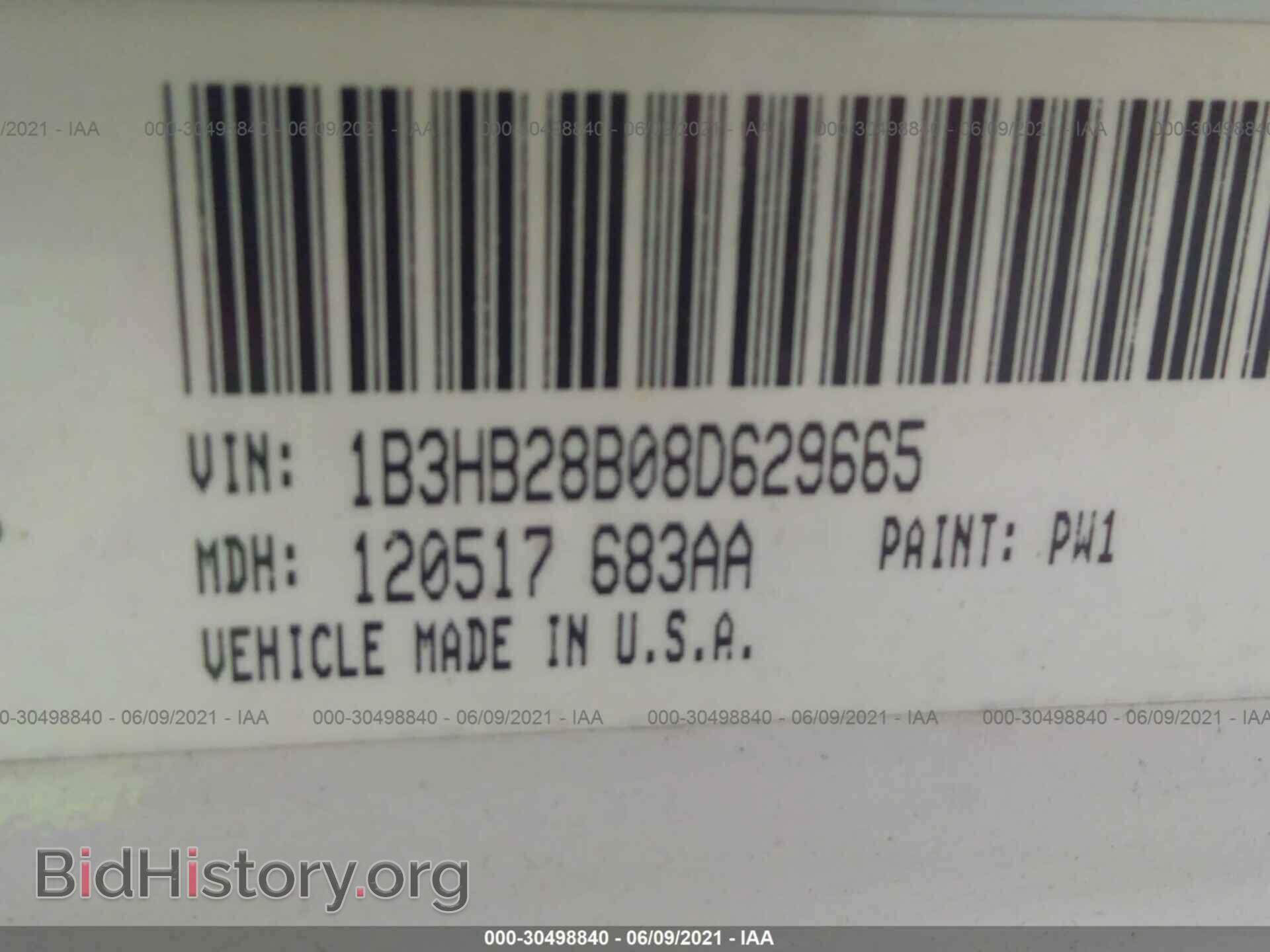 2008 DODGE CALIBER - VIN: 1B3HB28B08D629665 - Photo 9