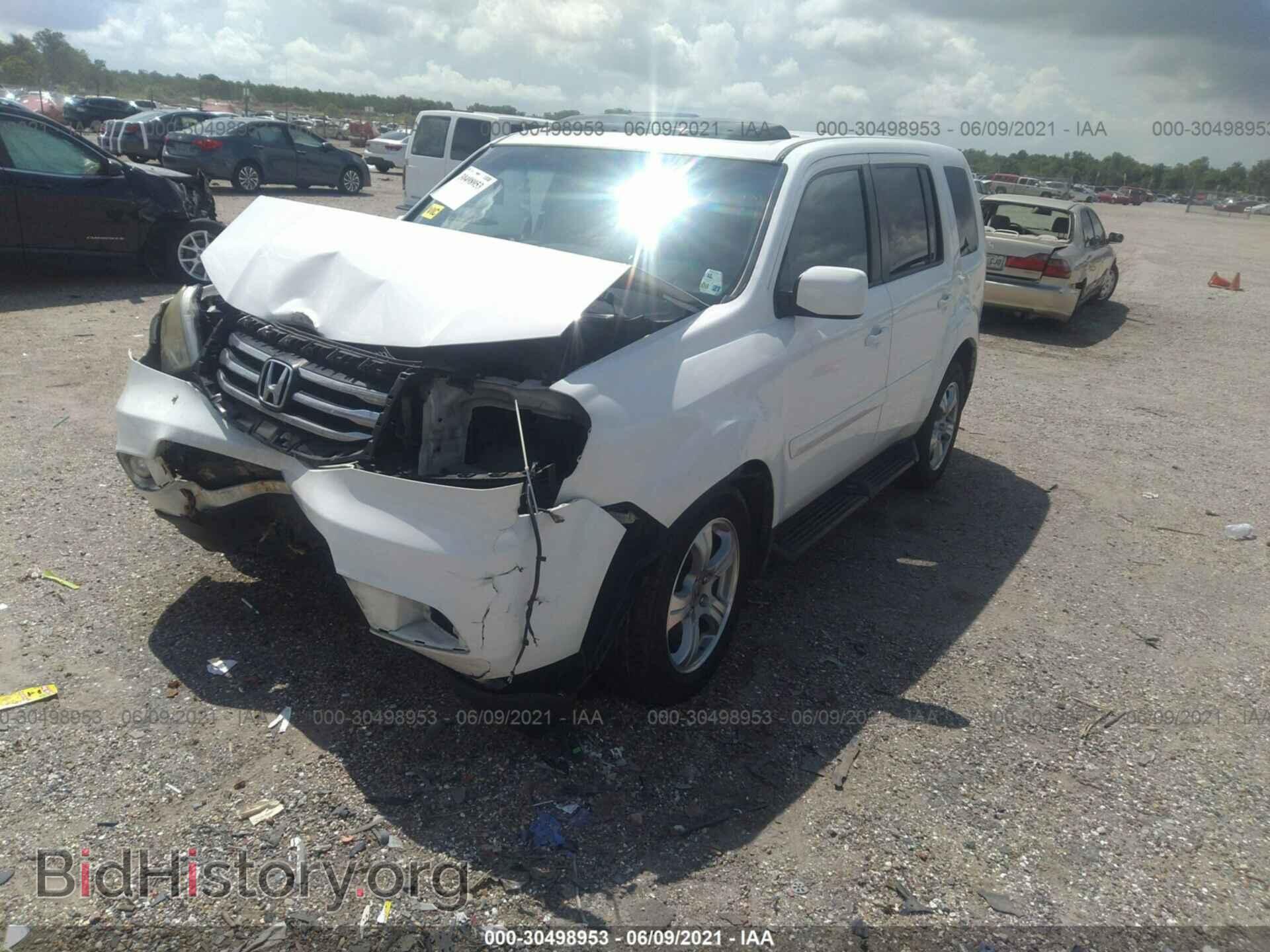 2012 HONDA PILOT - VIN: 5FNYF3H79CB009371 - Фото 2