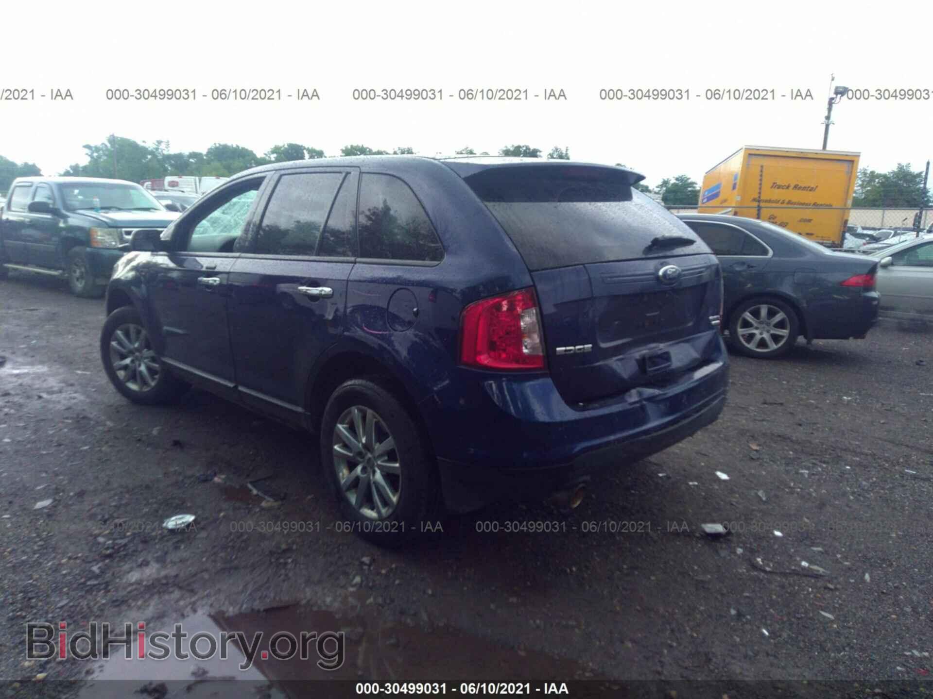 2011 FORD EDGE - VIN: 2FMDK4JC6BBB37596 - Фото 3