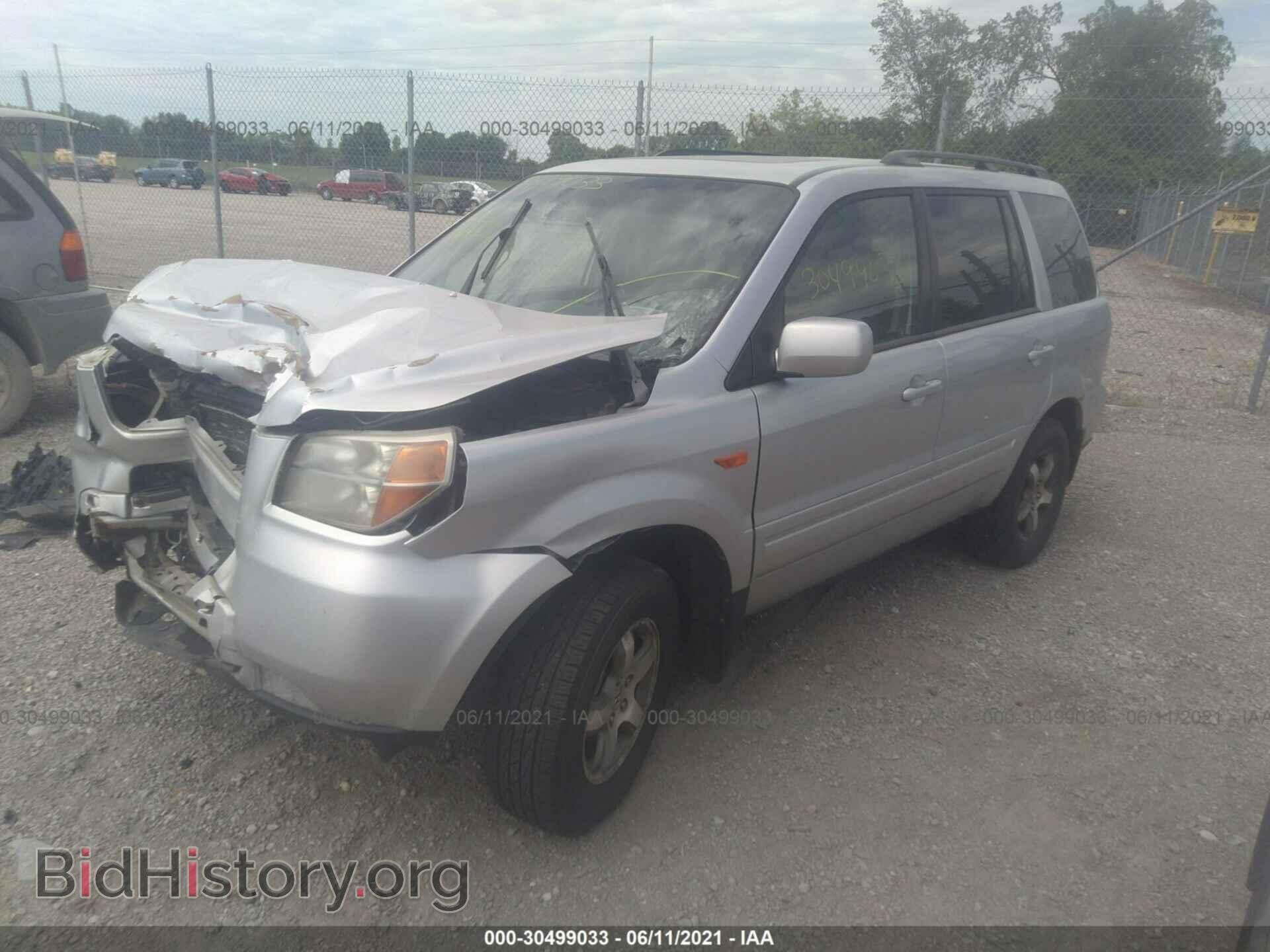 2006 HONDA PILOT - VIN: 2HKYF185X6H544508 - Фото 2