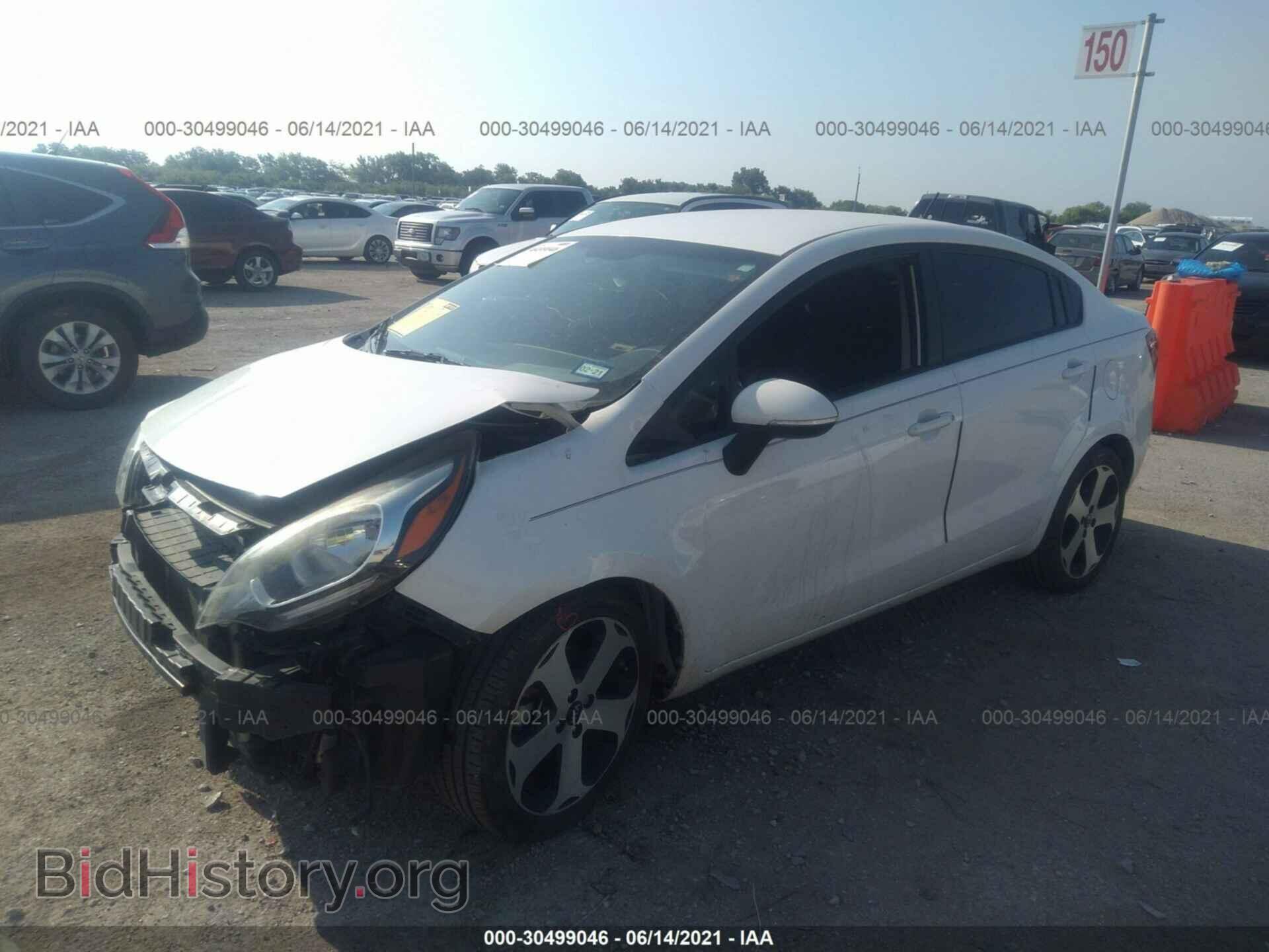 2014 KIA RIO - VIN: KNADN4A35E6355802 - Photo 2