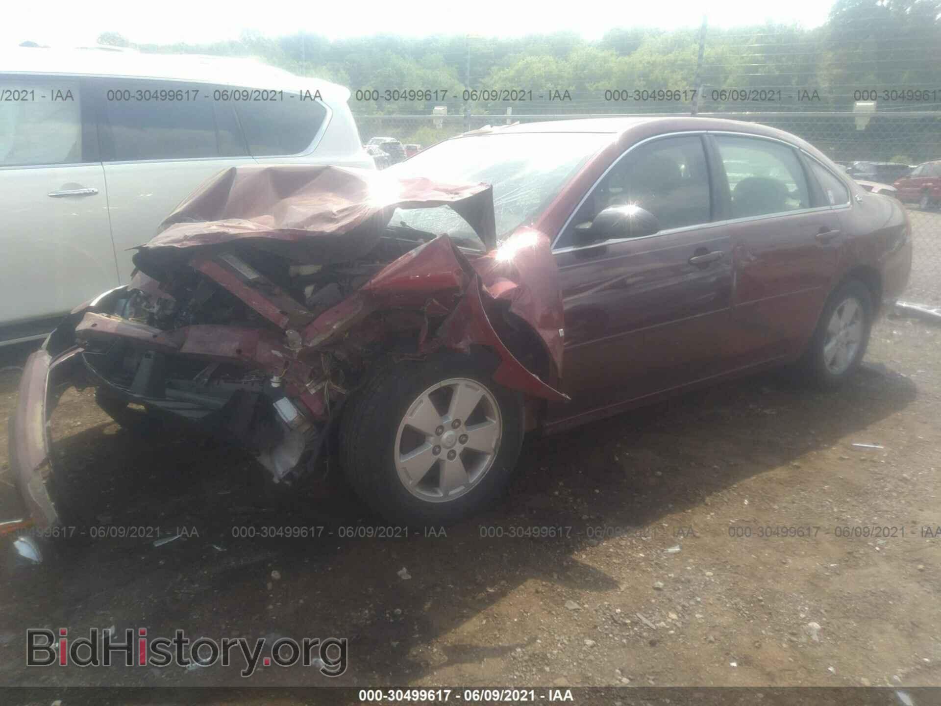 2008 CHEVROLET IMPALA - VIN: 2G1WT58KX81374760 - Фото 2