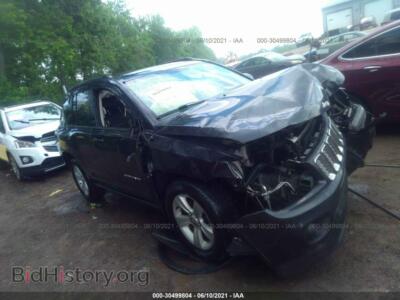 2014 Jeep COMPASS Latitude, черный — VIN 1C4NJDEB1ED816865, IAAI