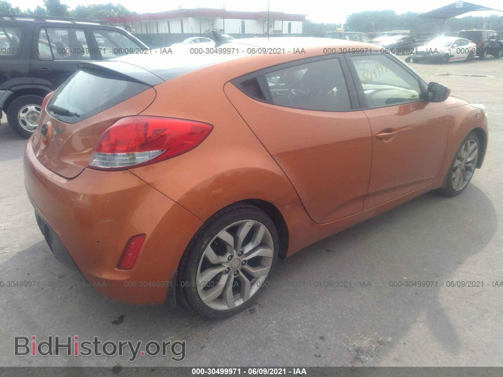 2012 HYUNDAI VELOSTER - VIN: KMHTC6AD5CU065363 - Фото 4