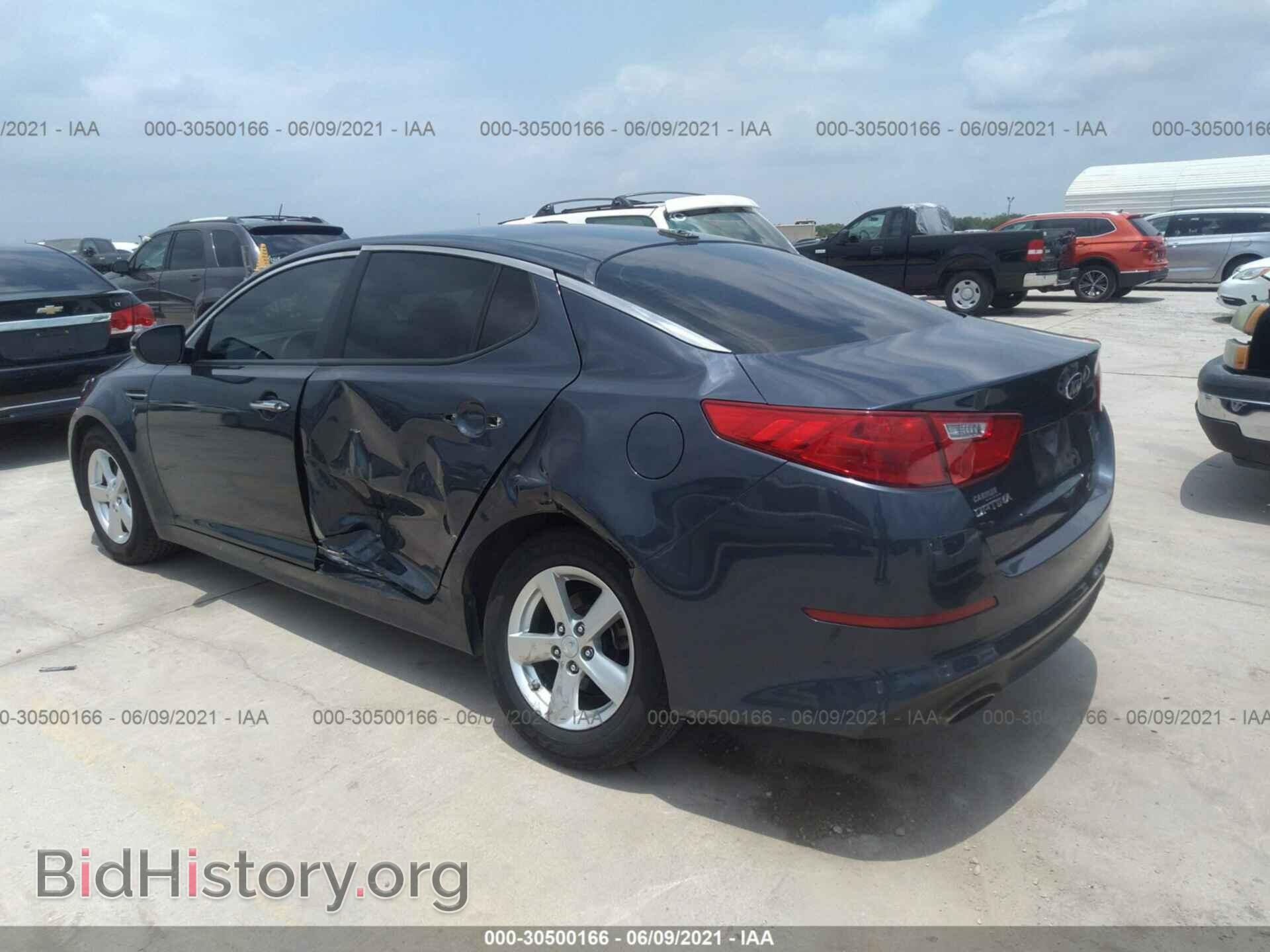 2015 KIA OPTIMA - VIN: KNAGM4A78F5589796 - Photo 3