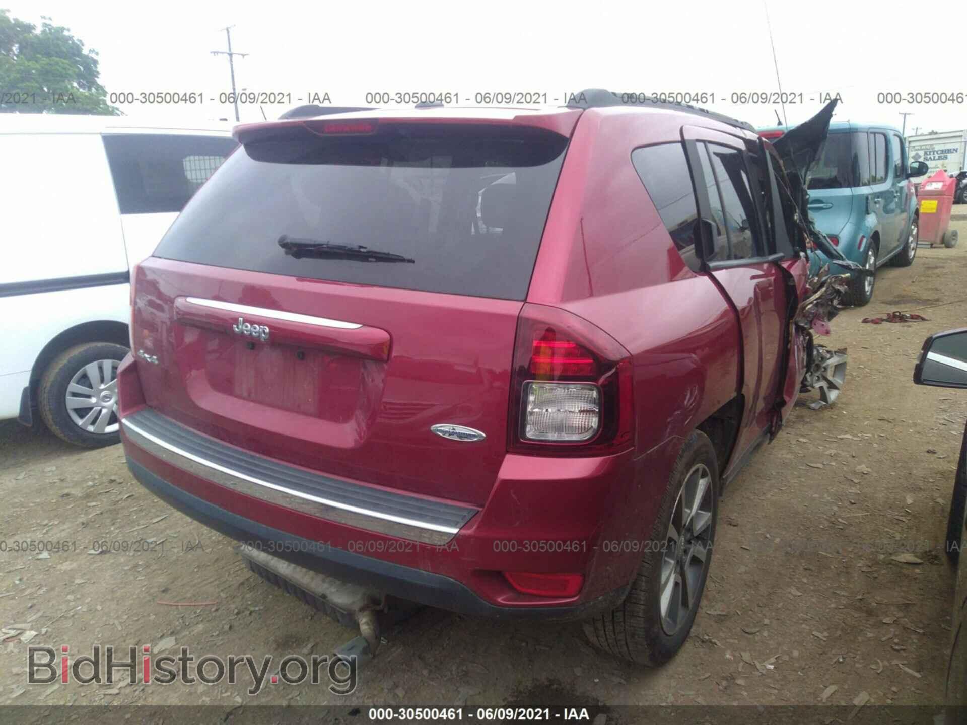 2016 JEEP COMPASS - VIN: 1C4NJDEB4GD772637 - Фото 4