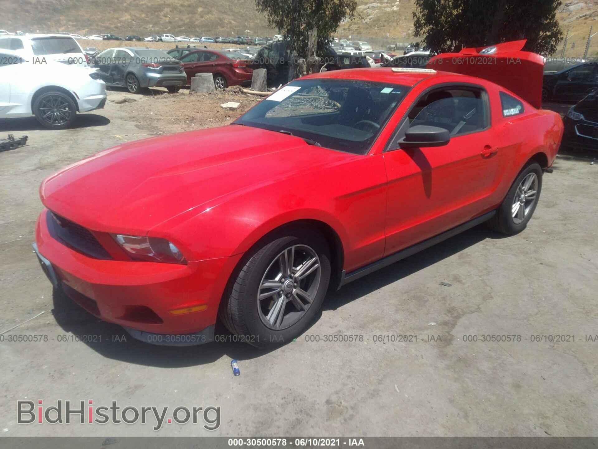 2012 FORD MUSTANG - VIN: 1ZVBP8AM8C5232385 - Фото 2