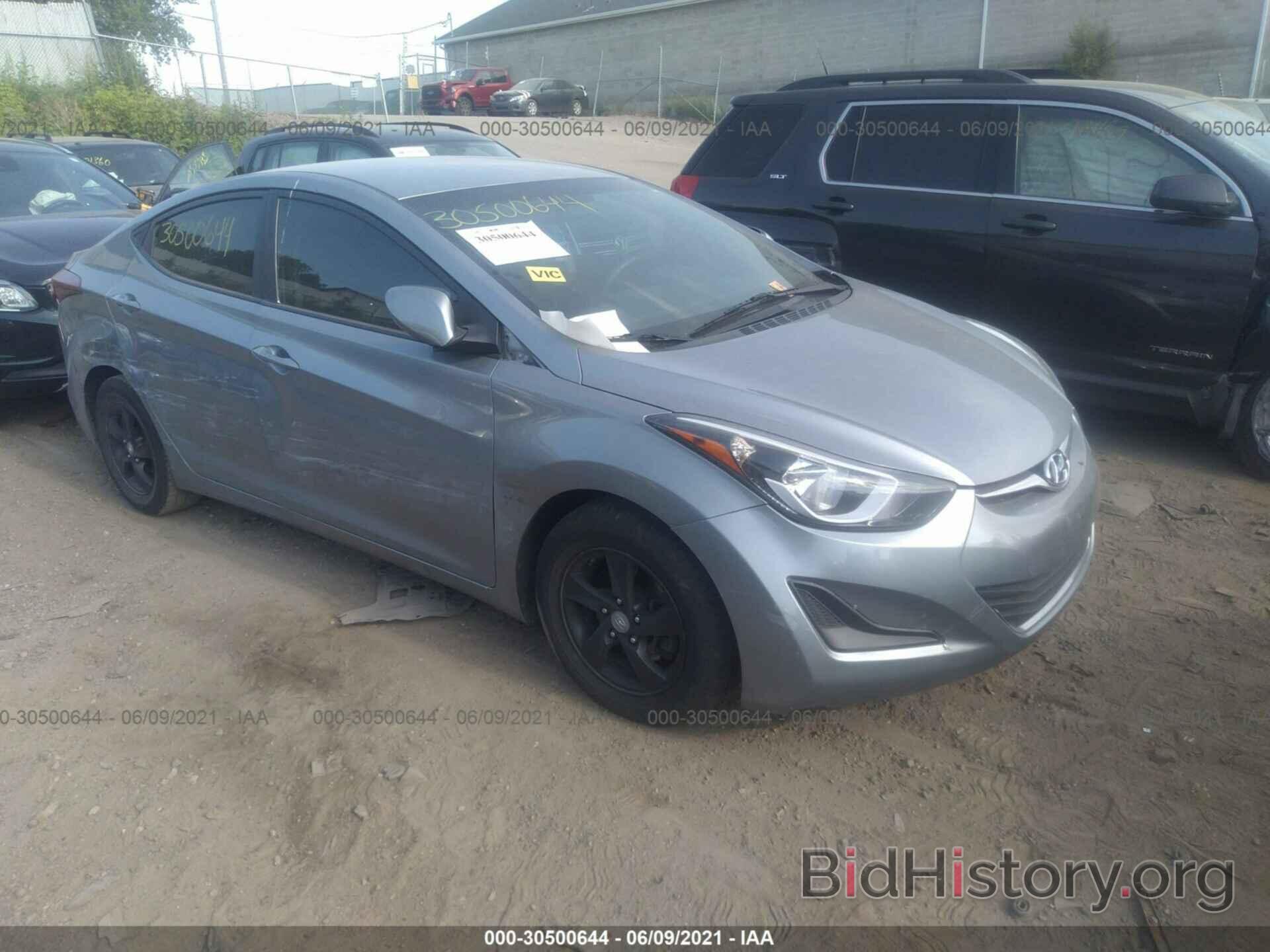 Photo 5NPDH4AE6FH635327 - HYUNDAI ELANTRA 2015