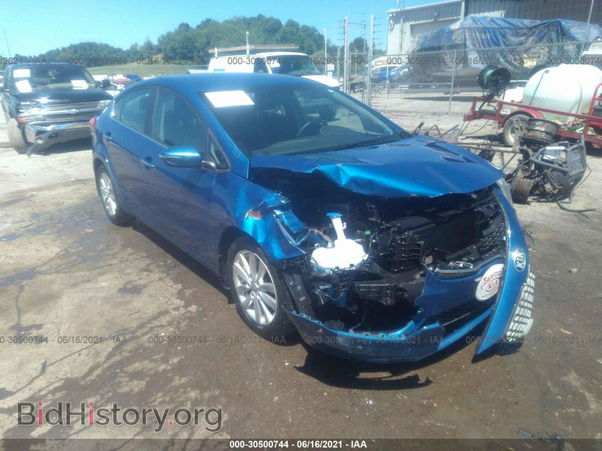 Фотография KNAFX4A86F5316299 - KIA FORTE 2015