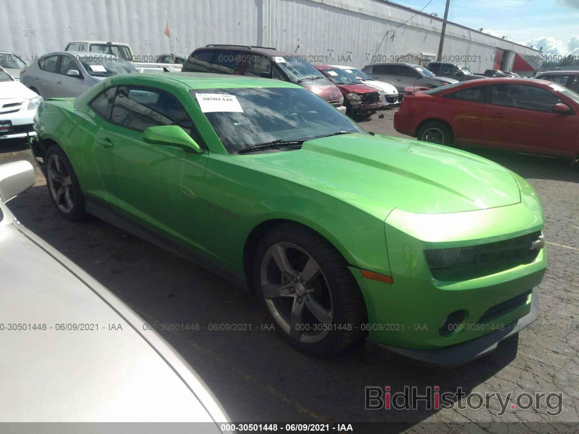 Photo 2G1FG1EDXB9142610 - CHEVROLET CAMARO 2011