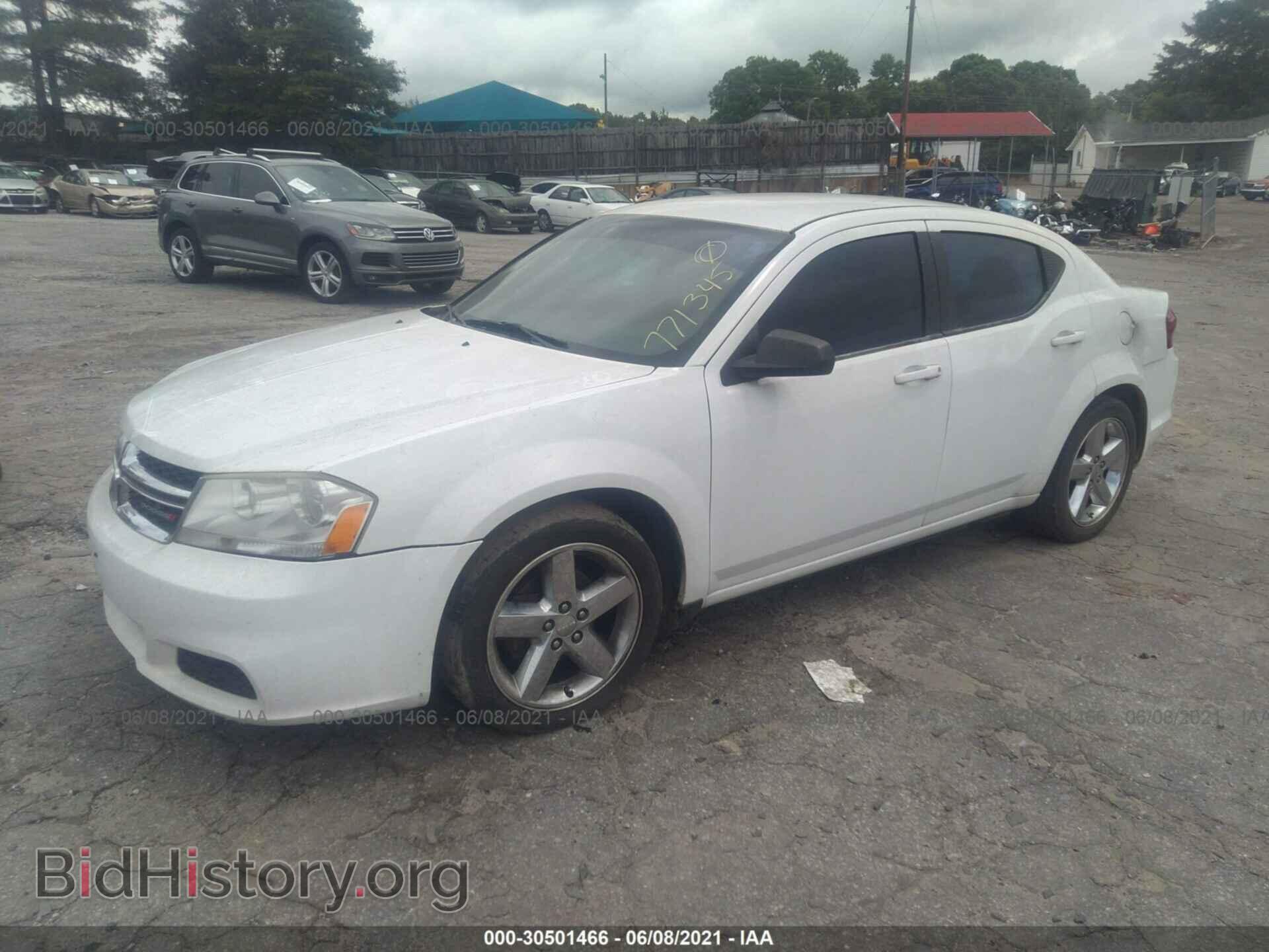 2013 DODGE AVENGER - VIN: 1C3CDZAG9DN771345 - Фото 2