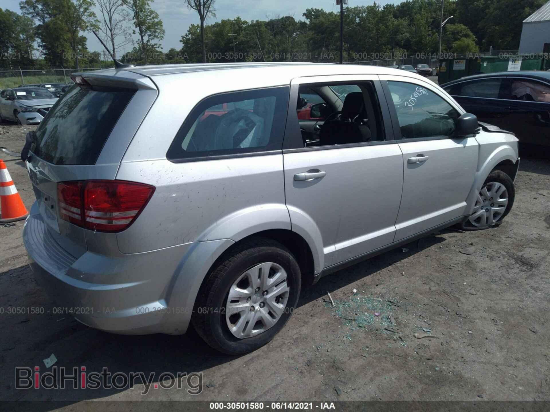 2014 DODGE JOURNEY - VIN: 3C4PDCAB6ET118620 - Фото 4