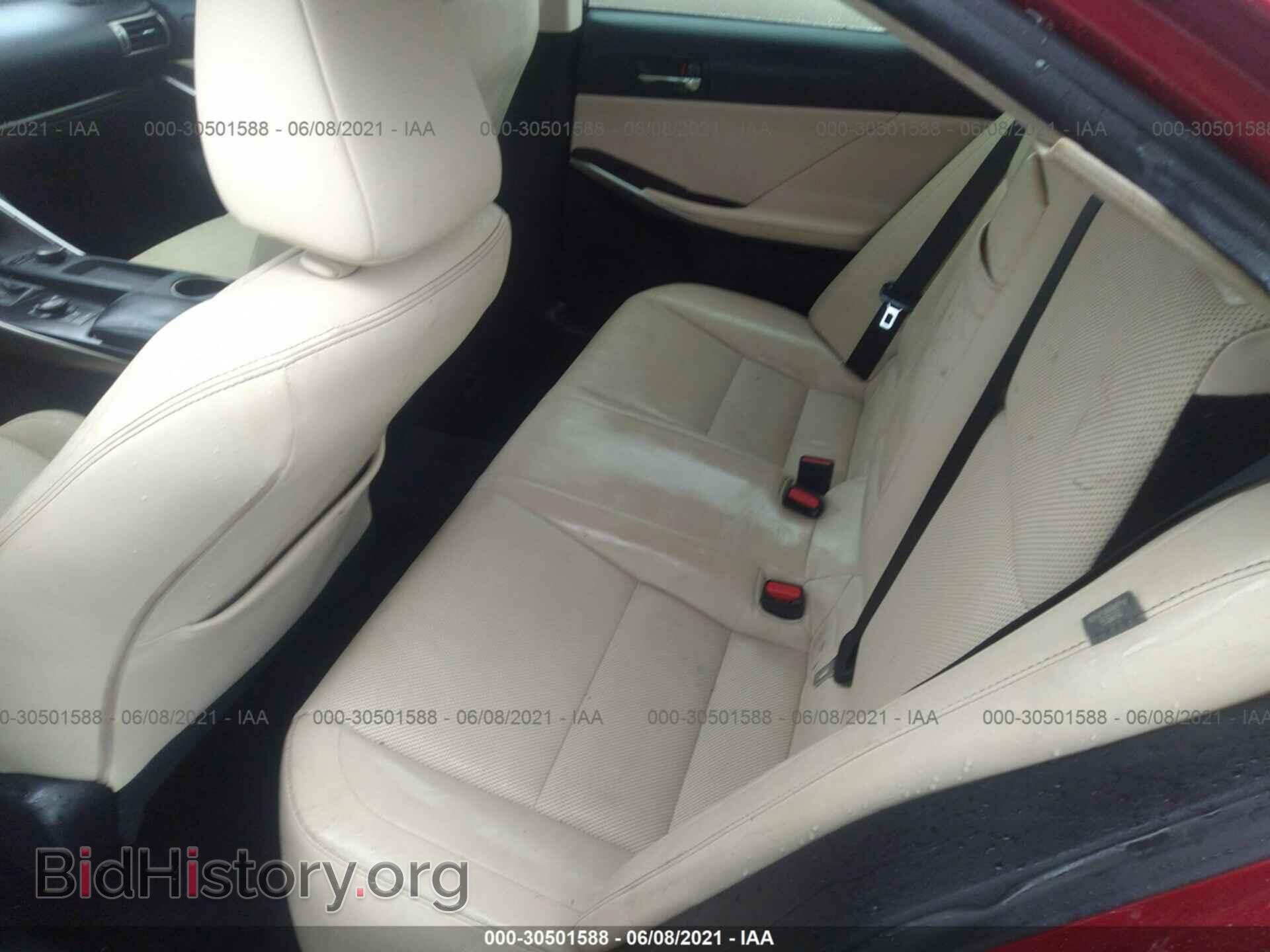 2014 LEXUS IS 250 - VIN: JTHBF1D21E5042601 - Фото 8