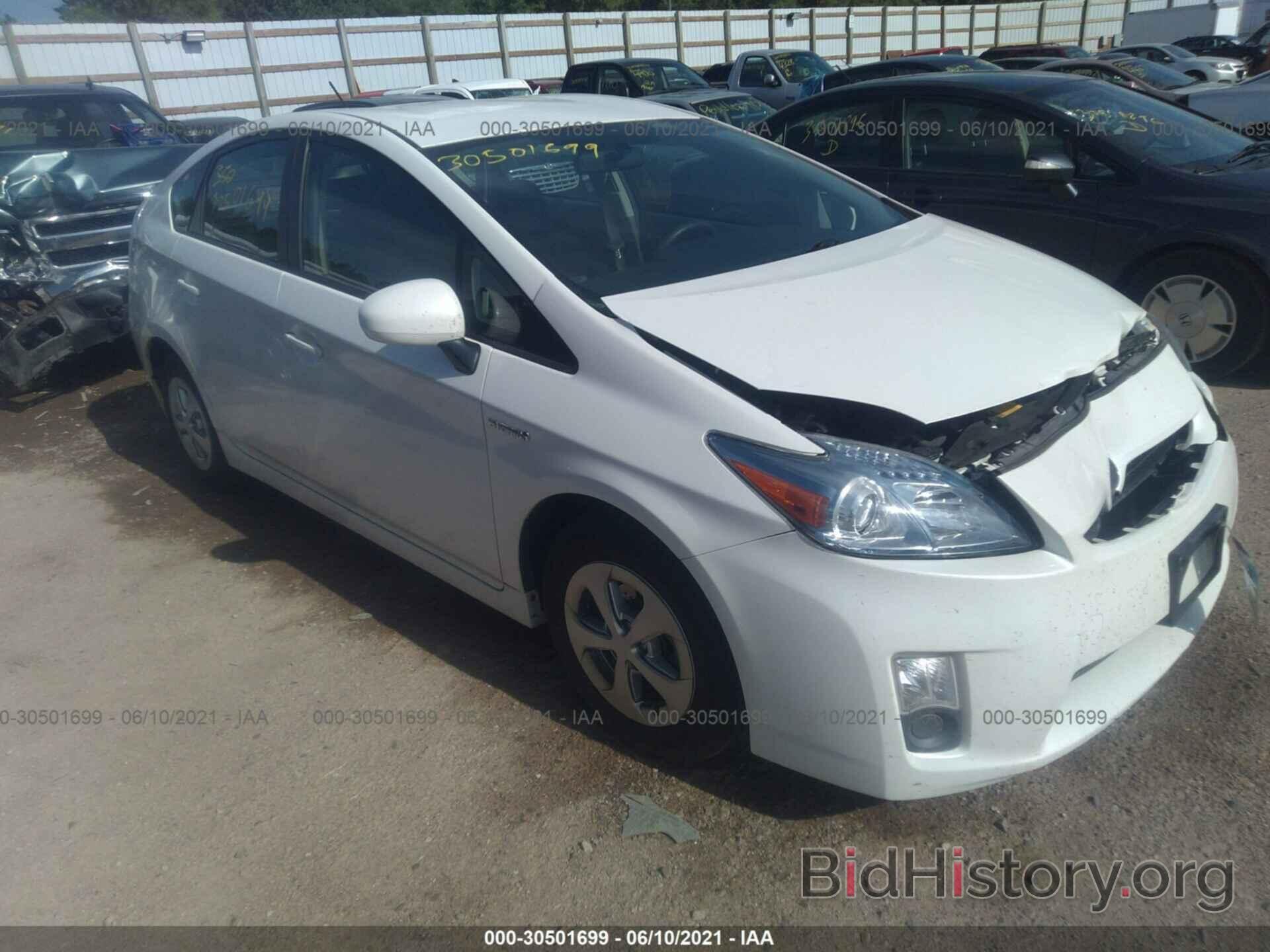 Photo JTDKN3DUXB5336124 - TOYOTA PRIUS 2011