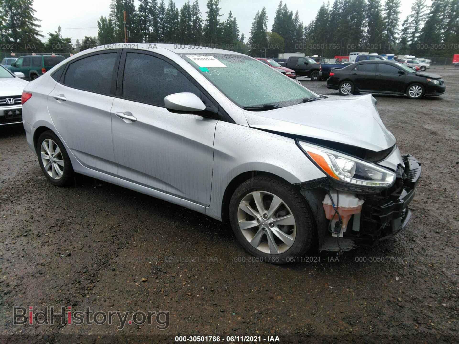 Photo KMHCU4AE7EU751837 - HYUNDAI ACCENT 2014