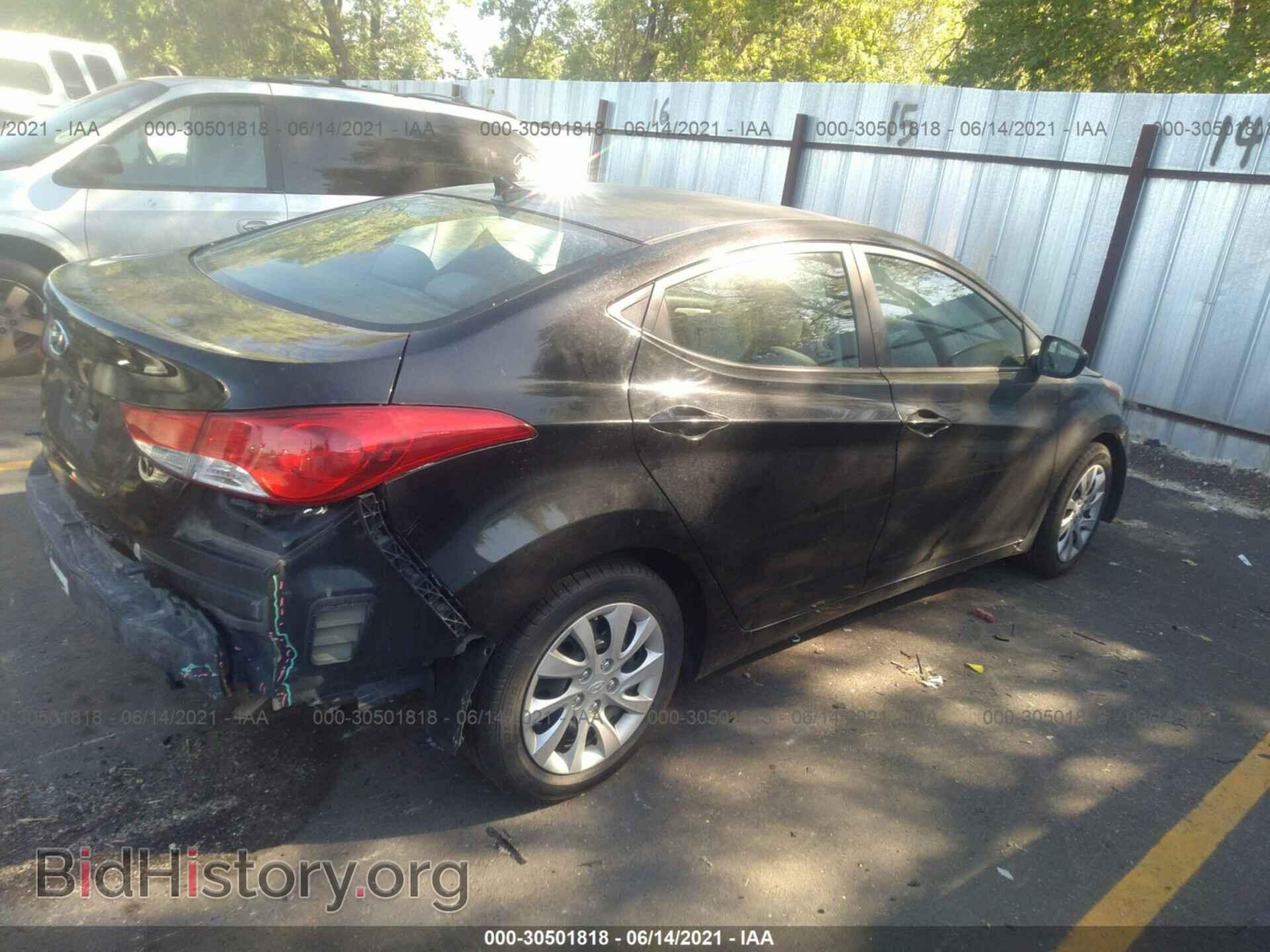2011 HYUNDAI ELANTRA - VIN: 5NPDH4AE0BH025630 - Фото 4