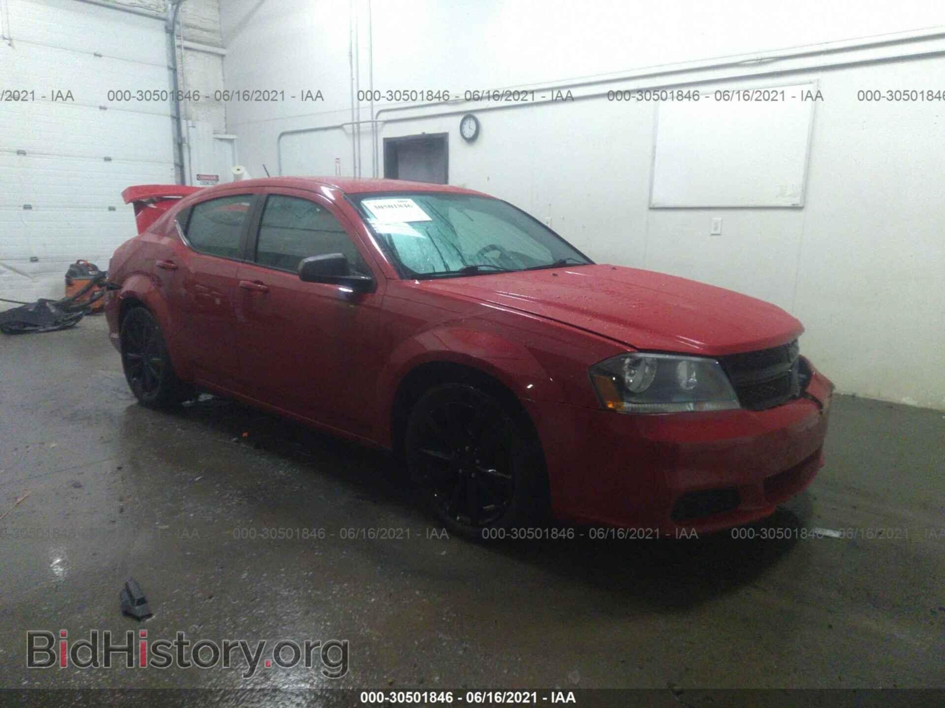 Фотография 1C3CDZAG7EN165317 - DODGE AVENGER 2014