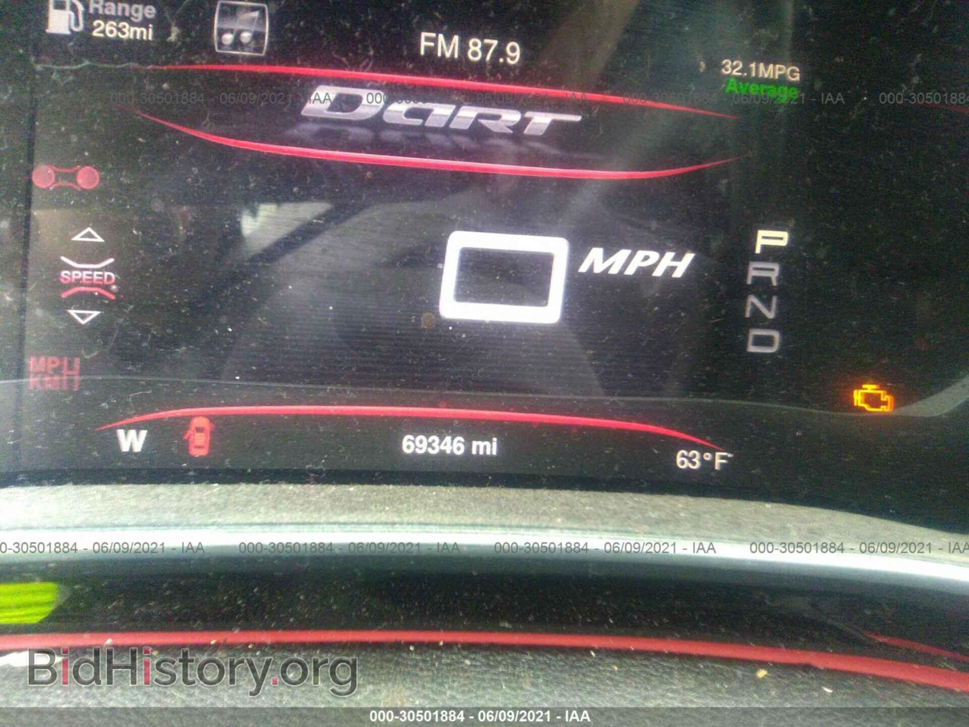 2014 DODGE DART - VIN: 1C3CDFDH7ED724440 - Фото 7